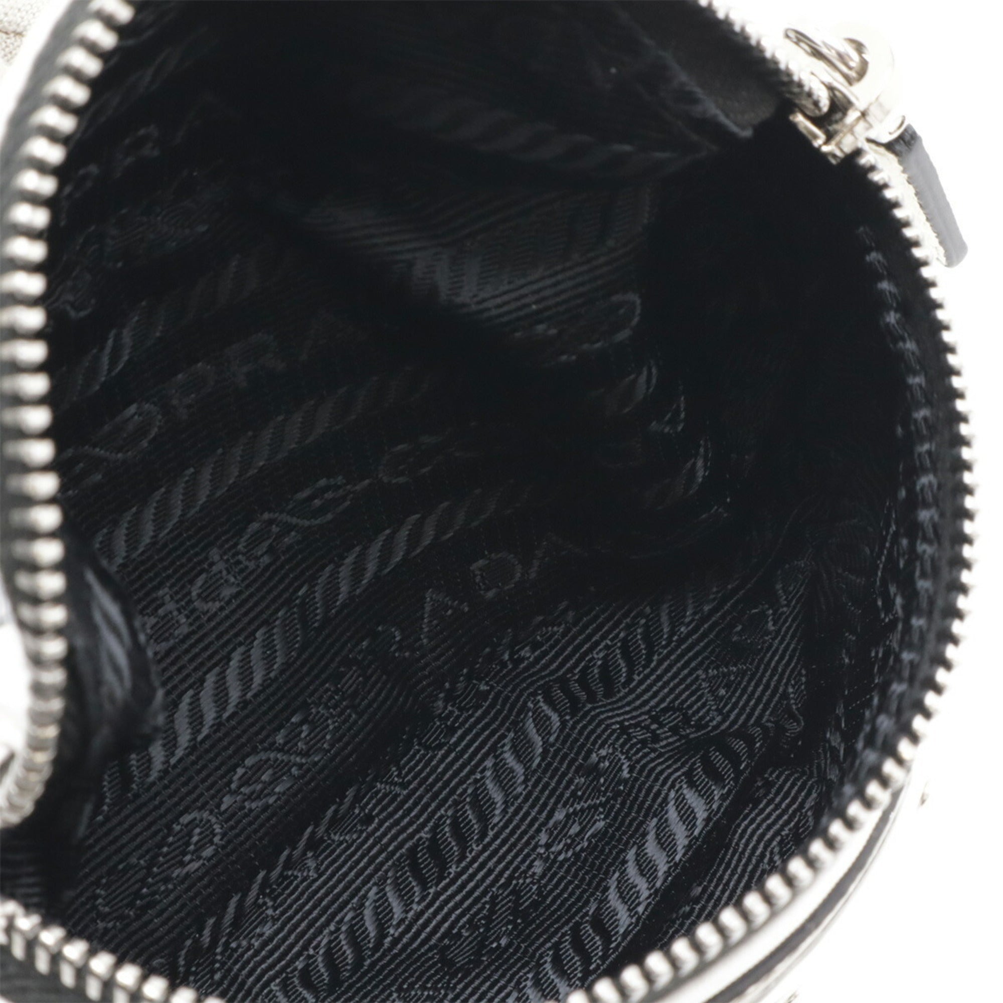 PRADA Triangle Wristband Pouch Multi-Pouch Nylon Leather BLANCO White 1TT095 — New - Store Return