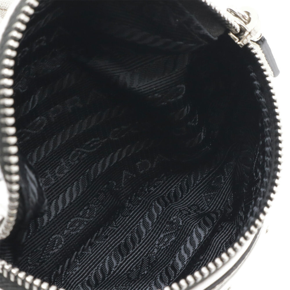 PRADA Triangle Wristband Pouch Multi-Pouch Nylon Leather BLANCO White 1TT095 — New - Store Return
