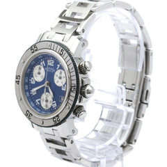 HERMES Clipper Diver Chronograph Quartz Ladies Watch CL2.317 Polished — Very Good