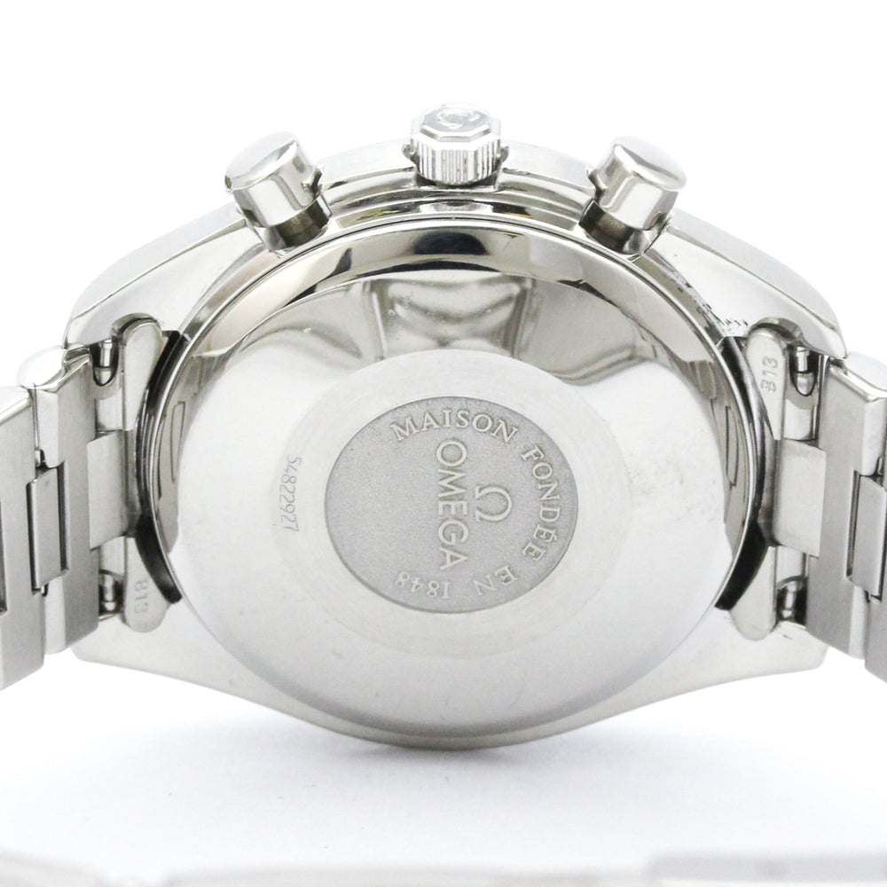 OMEGA Speedmaster Triple Date Steel Automatic Watch 3521.80 Polished — Very Good