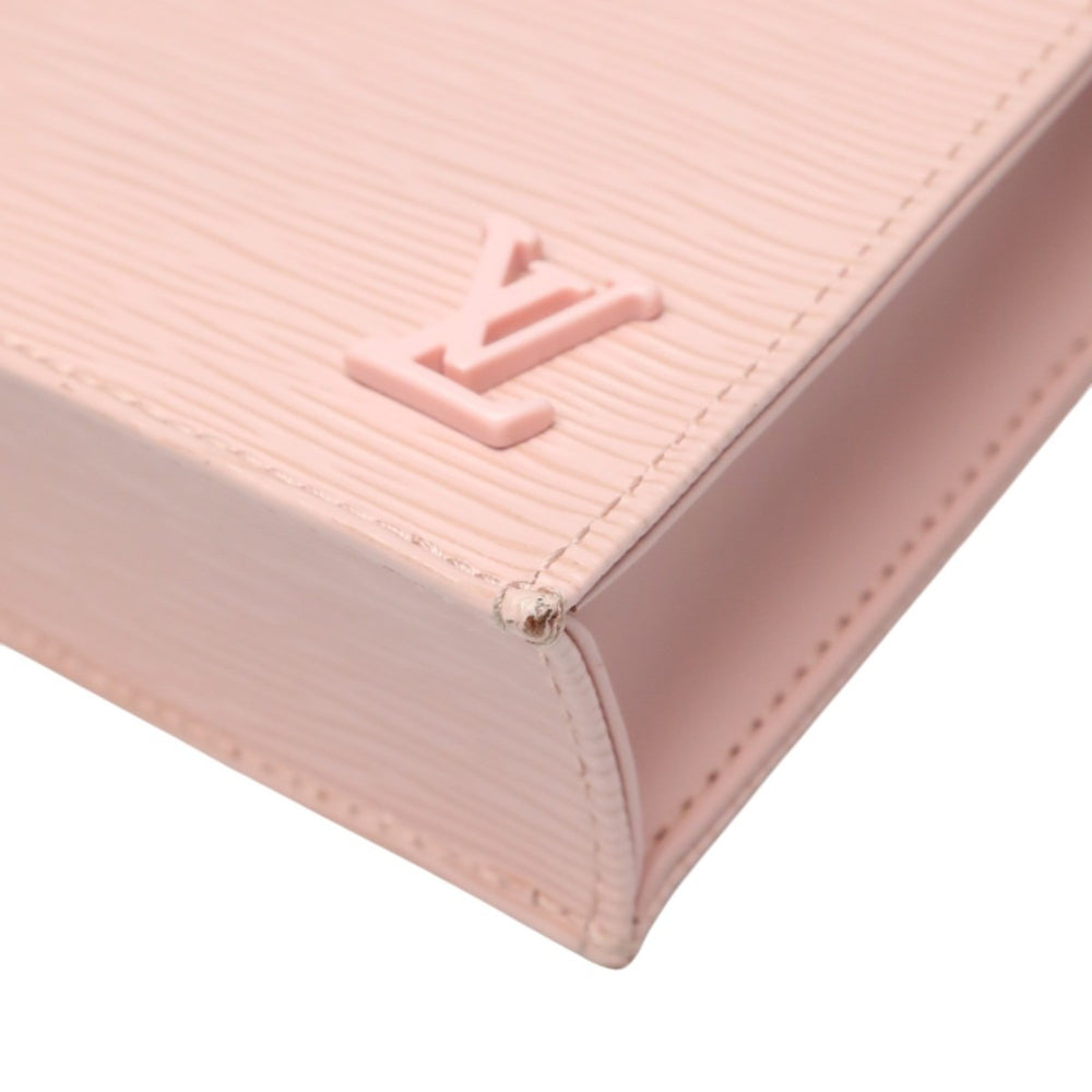 Louis Vuitton Epi Leather Petite Sac Plat Shoulder Bag M69575 Rose Ballerine — Like New