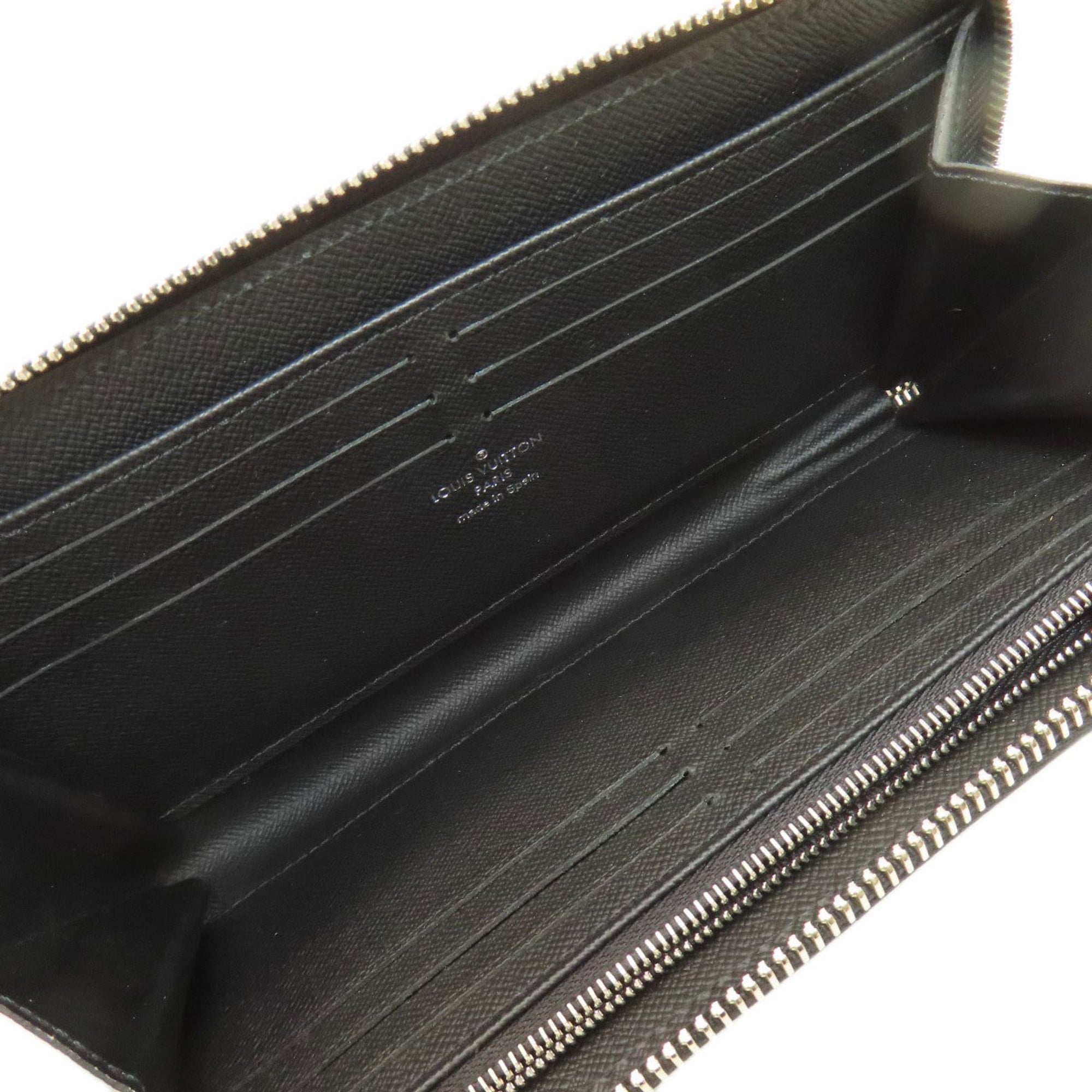 Louis Vuitton N60379 Zippy Dragonne Long Wallet in Damier Canvas for Men