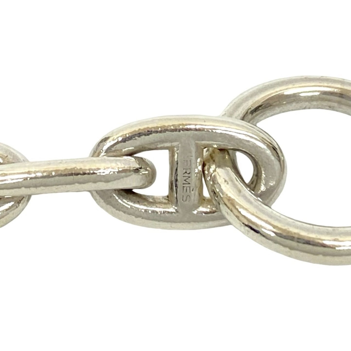 HERMES Chaine d'Ancre, Margiela-era, MM, 15-link, 925 silver chain bracelet, silver, 50060