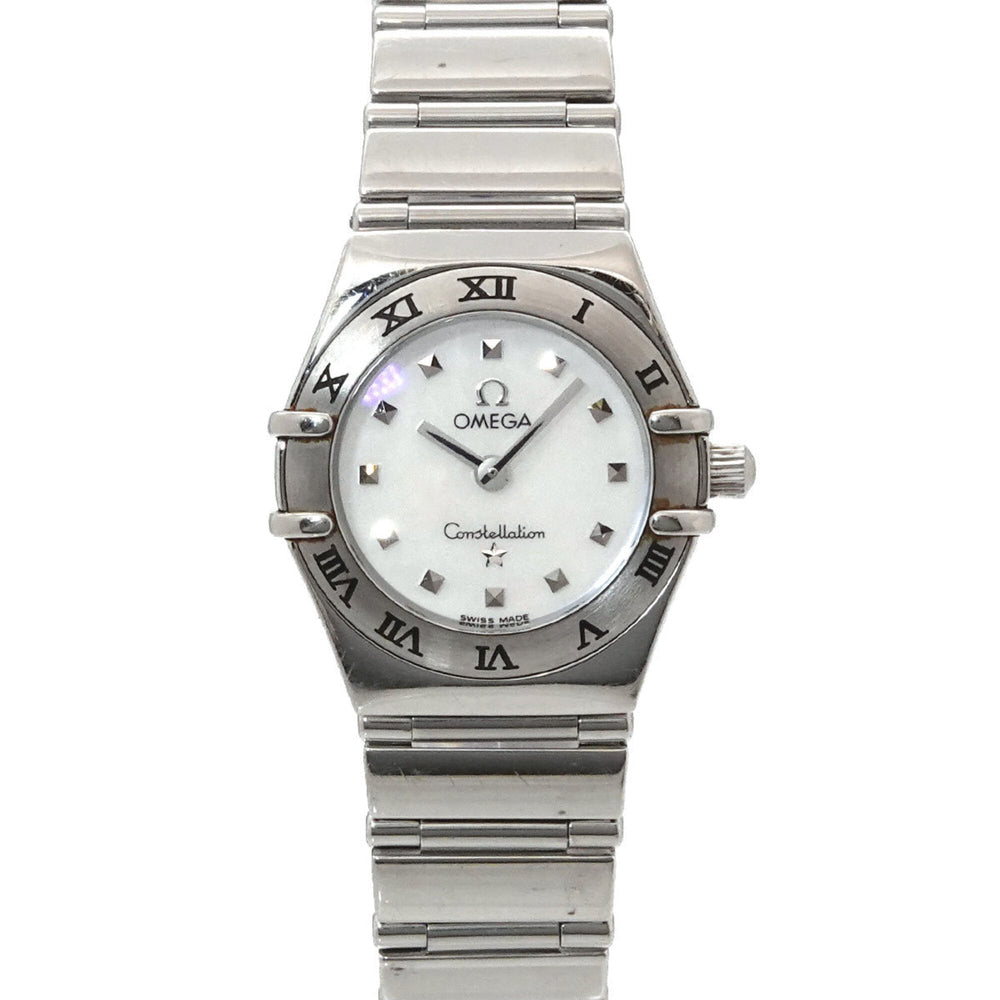 Omega Constellation Mini My Choice 1561 71 Women's Watch White Shell Quartz — Very Good