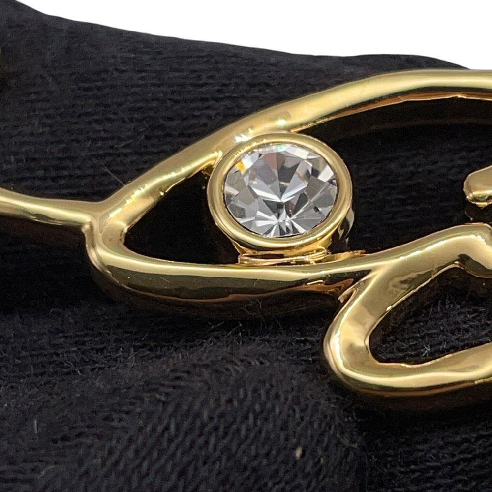 Chanel Necklace I LOVE COCO Coco Mark Rhinestone I24 S ABD430 CHANEL Long NECKLACE — Like New