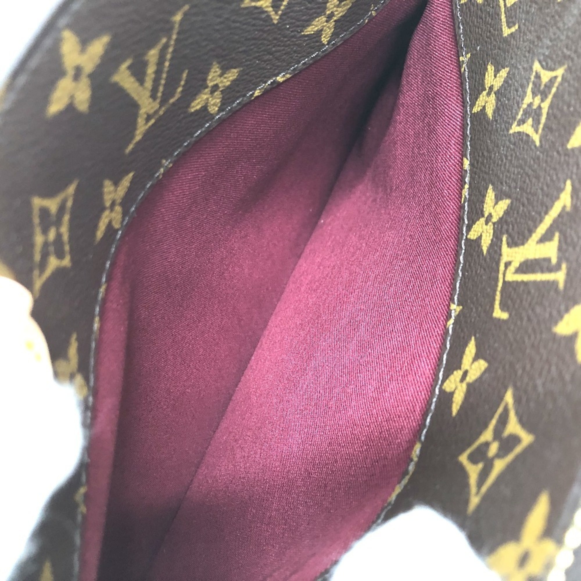 LOUIS VUITTON M45898 Grand Palais MM 2-Way Bag, Monogram Canvas, Brown, Like New — Like New