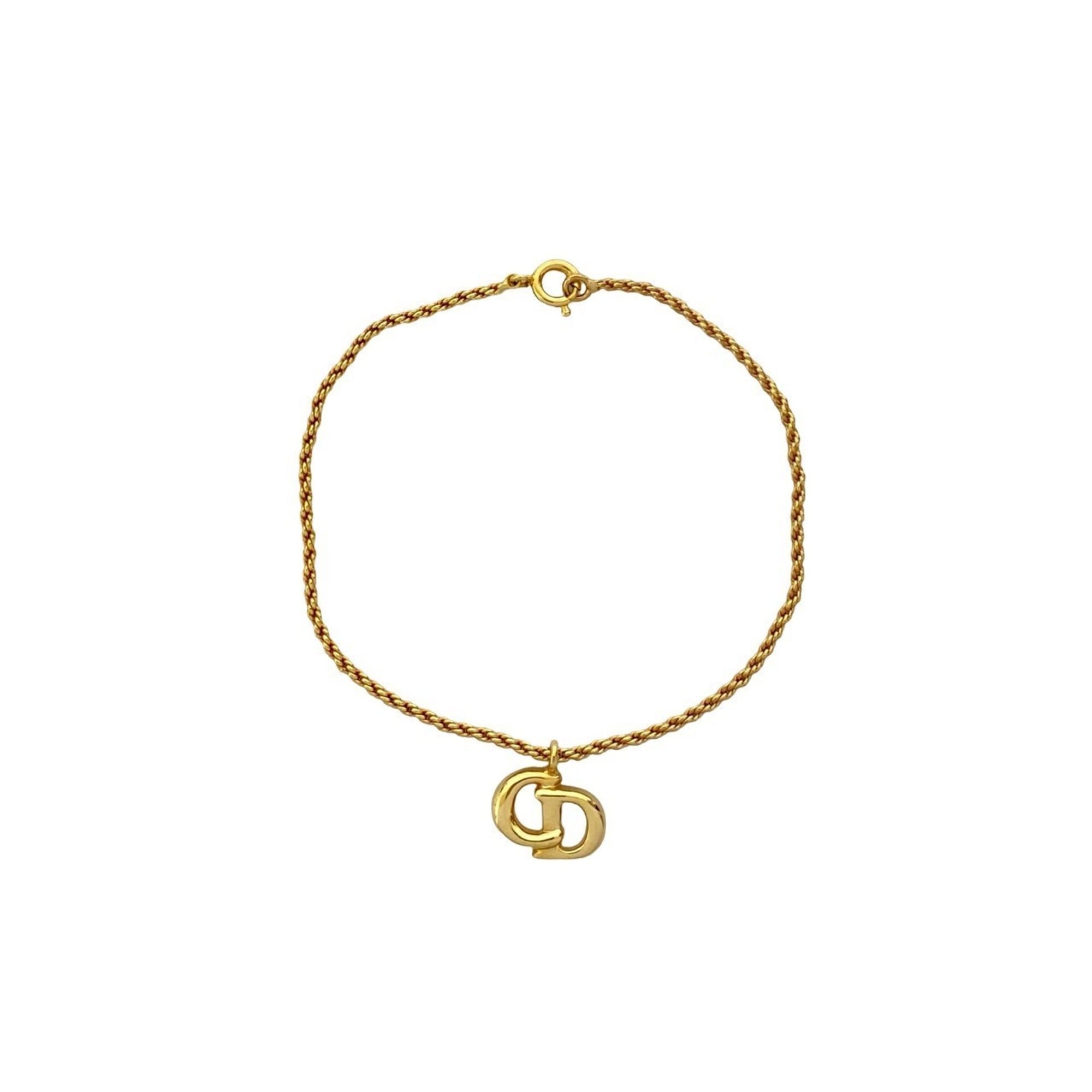 Christian Dior CD GP Bracelet Gold 17299