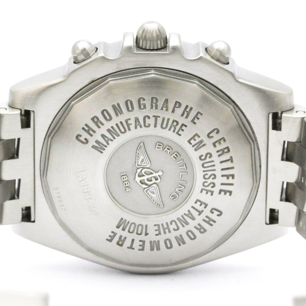 BREITLING Chronomat Black Bird Steel Automatic Watch A13353 Polished — Very Good