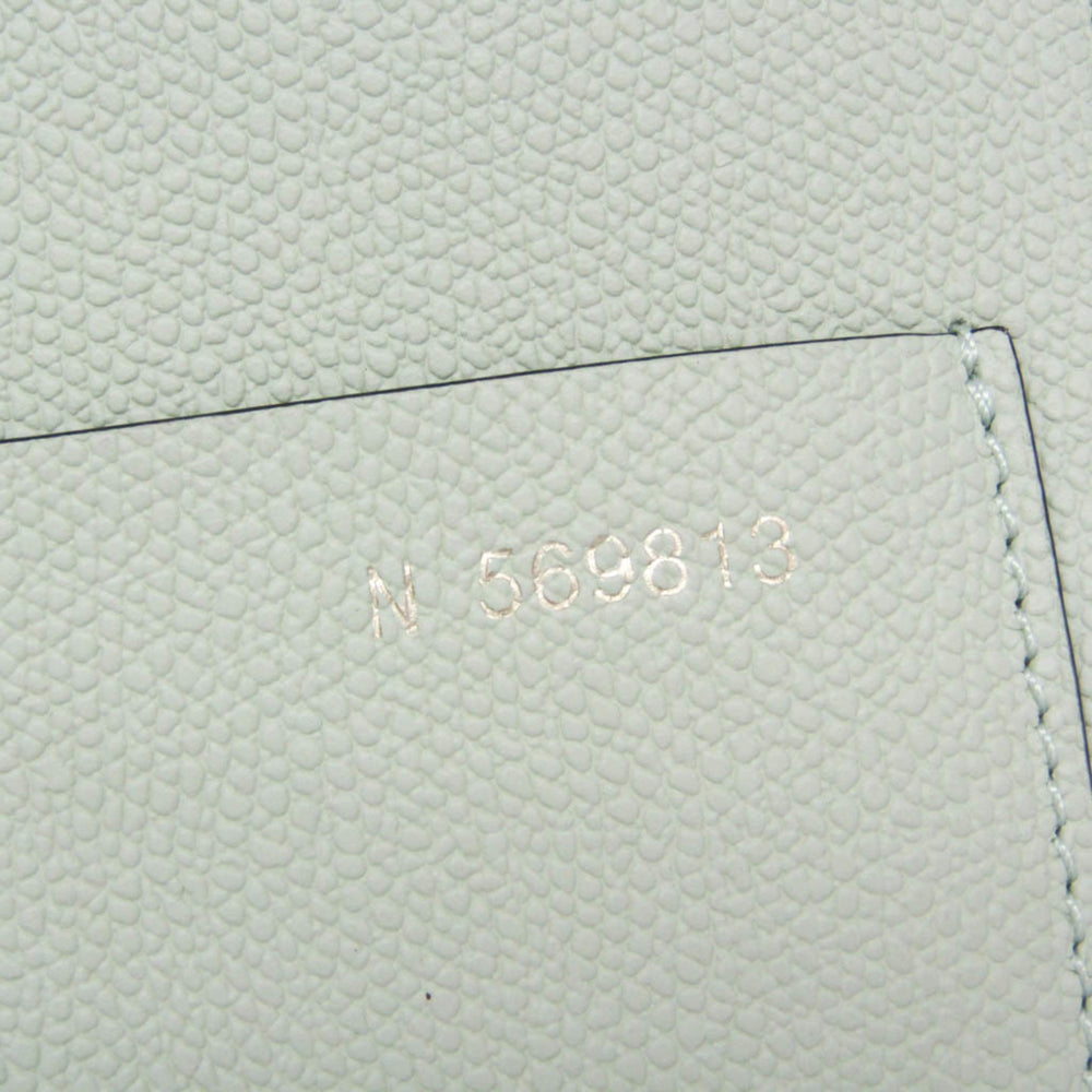 Valextra Boxy Micro WBBX0037028LRL99VN Women's Leather Handbag,Shoulder Bag Light Green — Like New