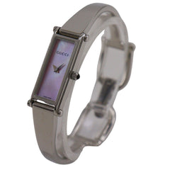 Gucci 1500L Stainless Steel Quartz Analog Watch with Pink Dial for Women — Good