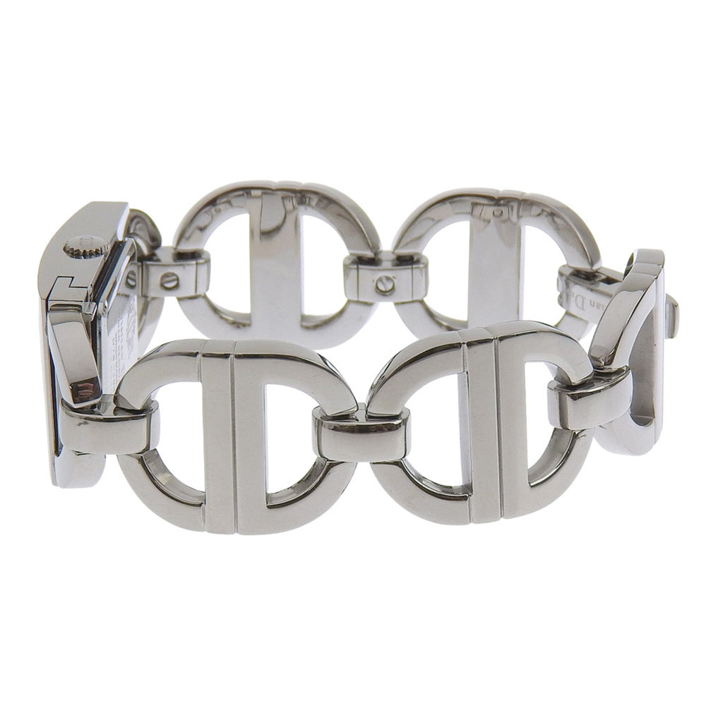 Dior Maris Watch D78-109, Stainless Steel, Quartz, Analog Display, White Shell Dial, Women's — Good