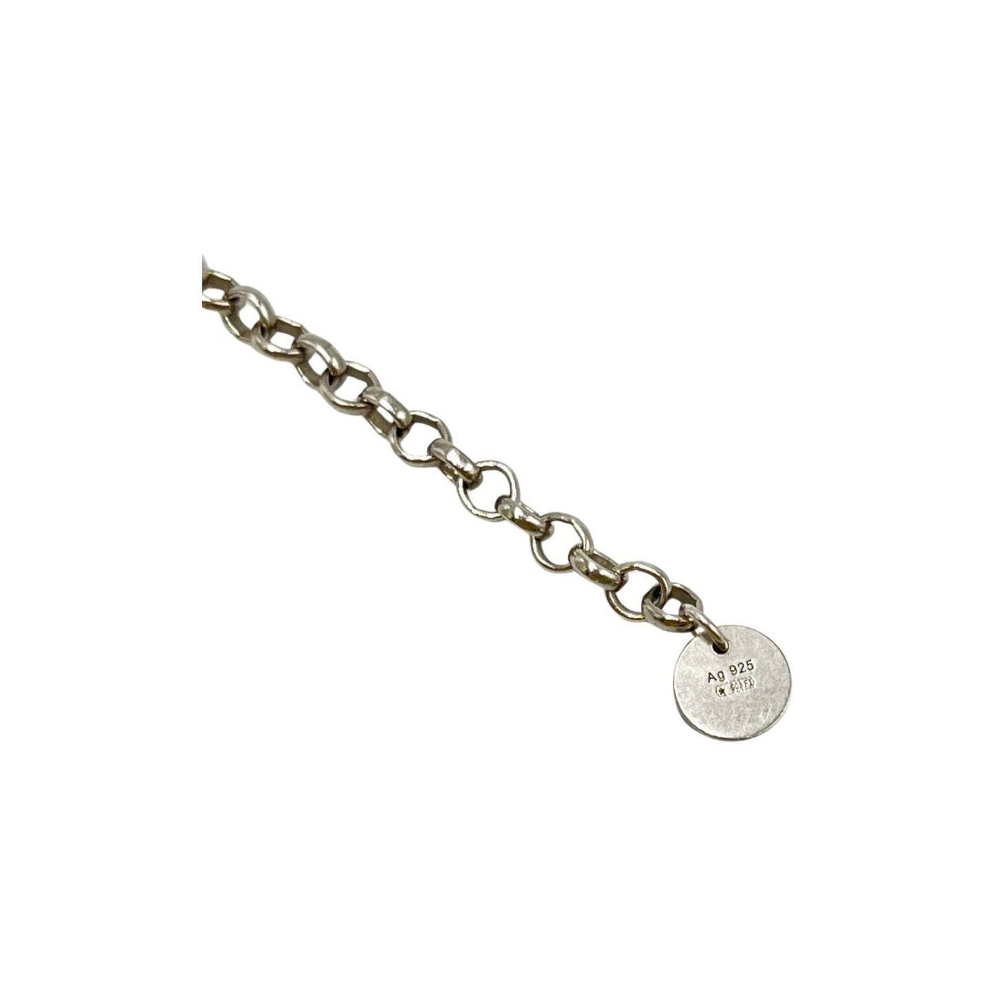 Gucci Interlocking G Necklace in Sterling Silver (925) for Men