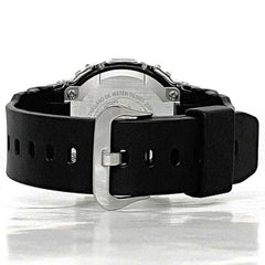 Casio Watch f-22313 Black Silver G-SHOCK GM-5600 SS Rubber Quartz CASIO G-Shock Men's Women's Digital Display Bracelet Alarm Dial Unisex Sports f-222313 — Very Good