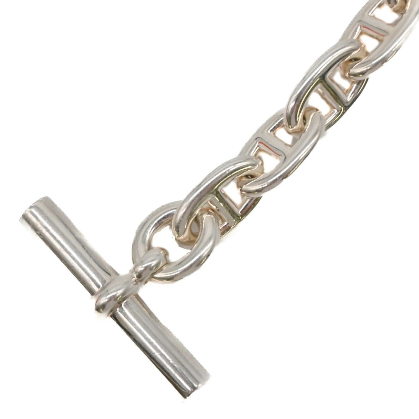 HERMES Chaine d'Ancre Bracelet MM 14 Links SV Silver 925