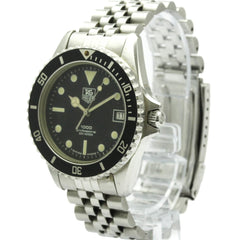 TAG HEUER 1000 Stainless Steel Quartz Mens Watch 980.013 — Good