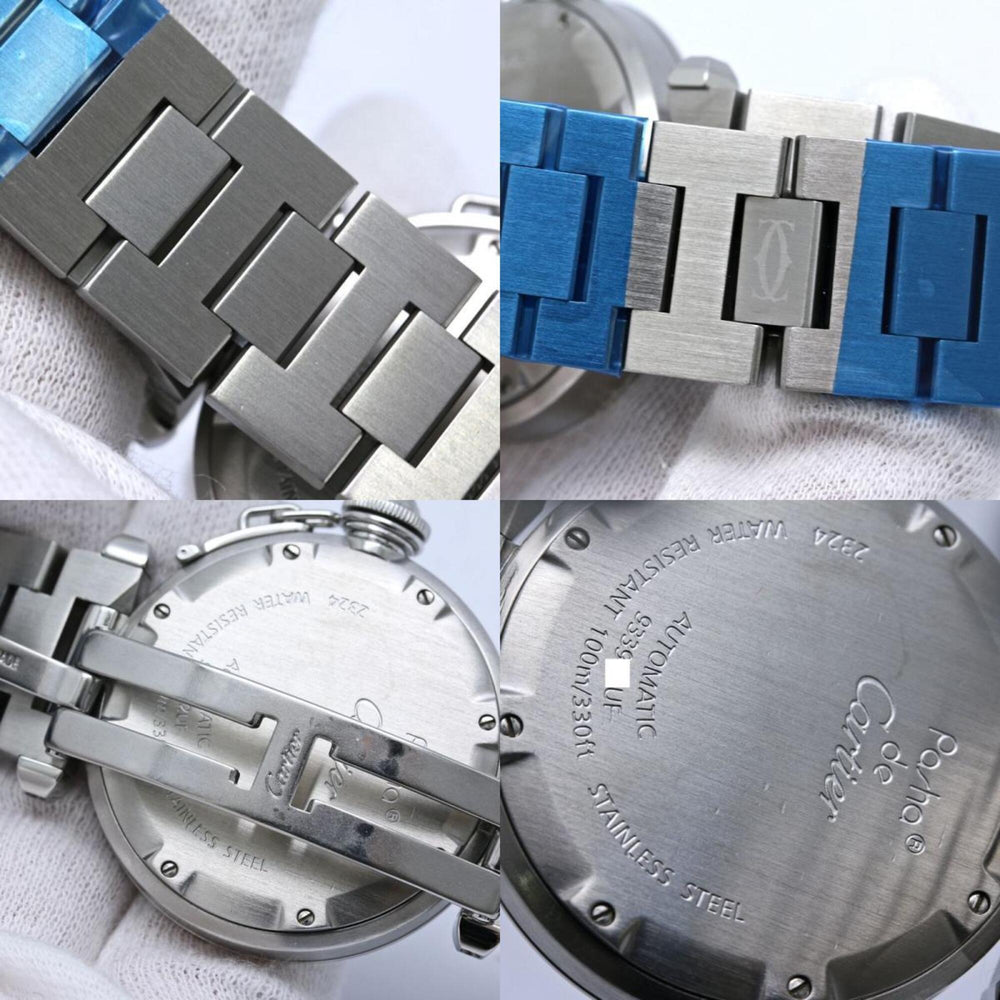 CARTIER Cartier Pasha C W31074M7 Watch Boys Stainless Steel 40501 — Very Good