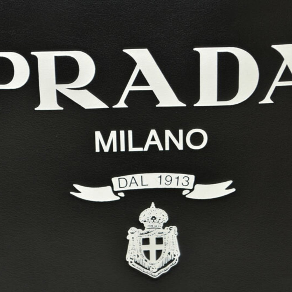 Prada 2-way tote/shoulder bag, 1BG507, in soft calf leather with strap — Like New