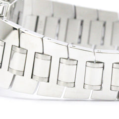BVLGARI Assioma Stainless Steel Quartz Unisex Watch AA39S Polished — Very Good