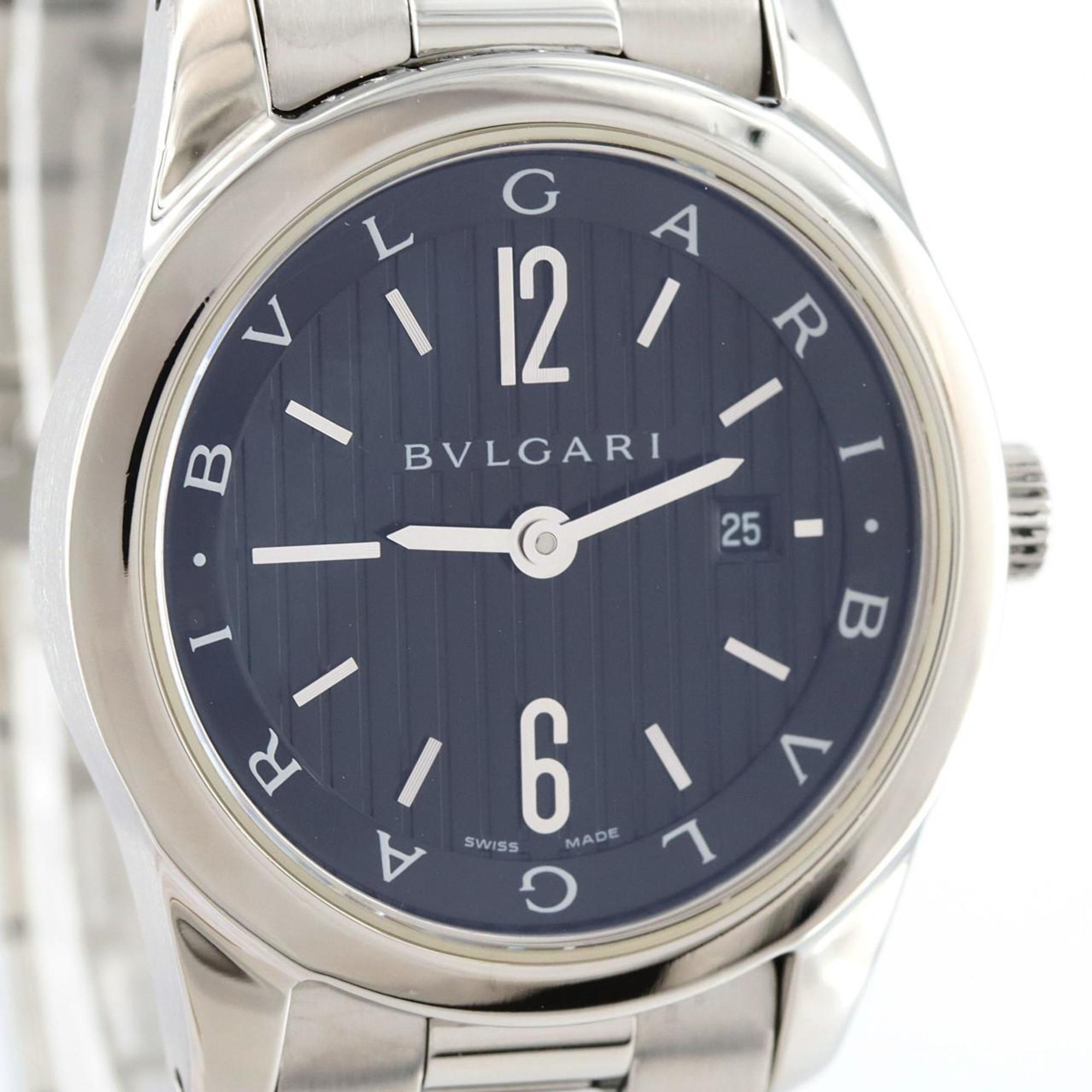 Bvlgari Solotempo ST30S ST30BSSD SS Wristwatch Quartz — Very Good