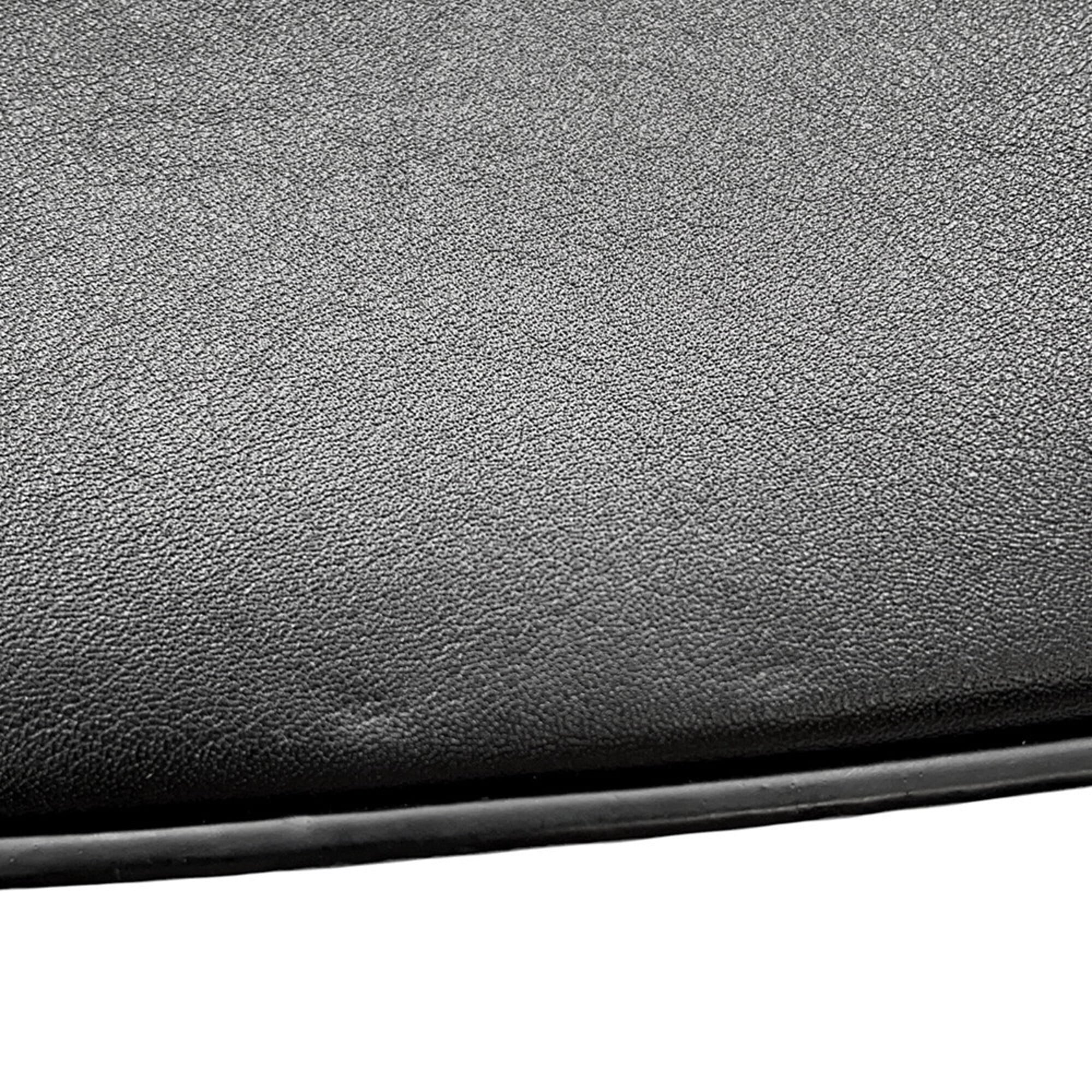 Louis Vuitton shoulder bag, calfskin leather, pochette LV Bloom M29456, black, leather handbag, women's, LOUIS VUITTON — Like New