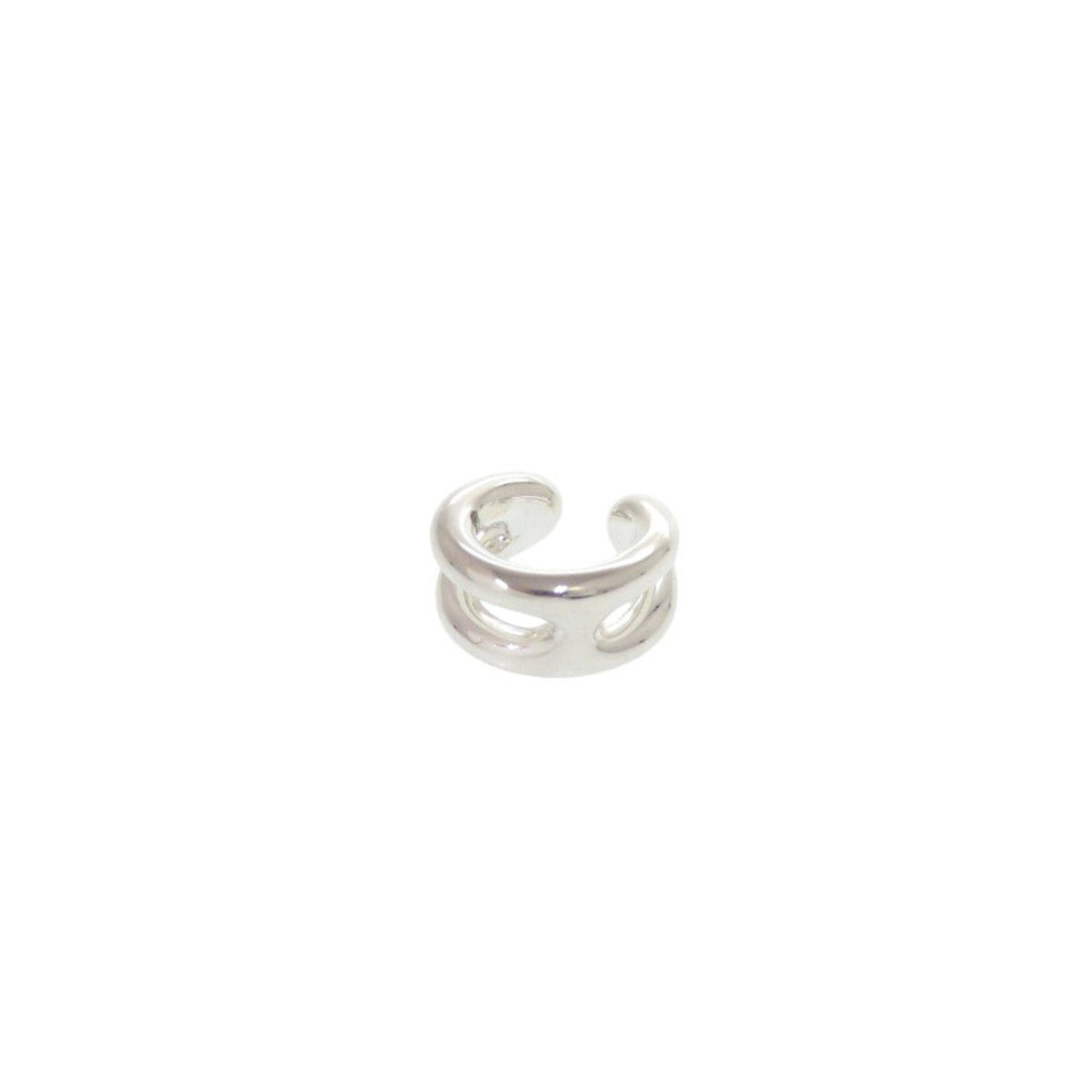 Hermes Chaine d'Ancre Punk Ear Cuff, Sterling Silver 925, 1388HERMES — Like New