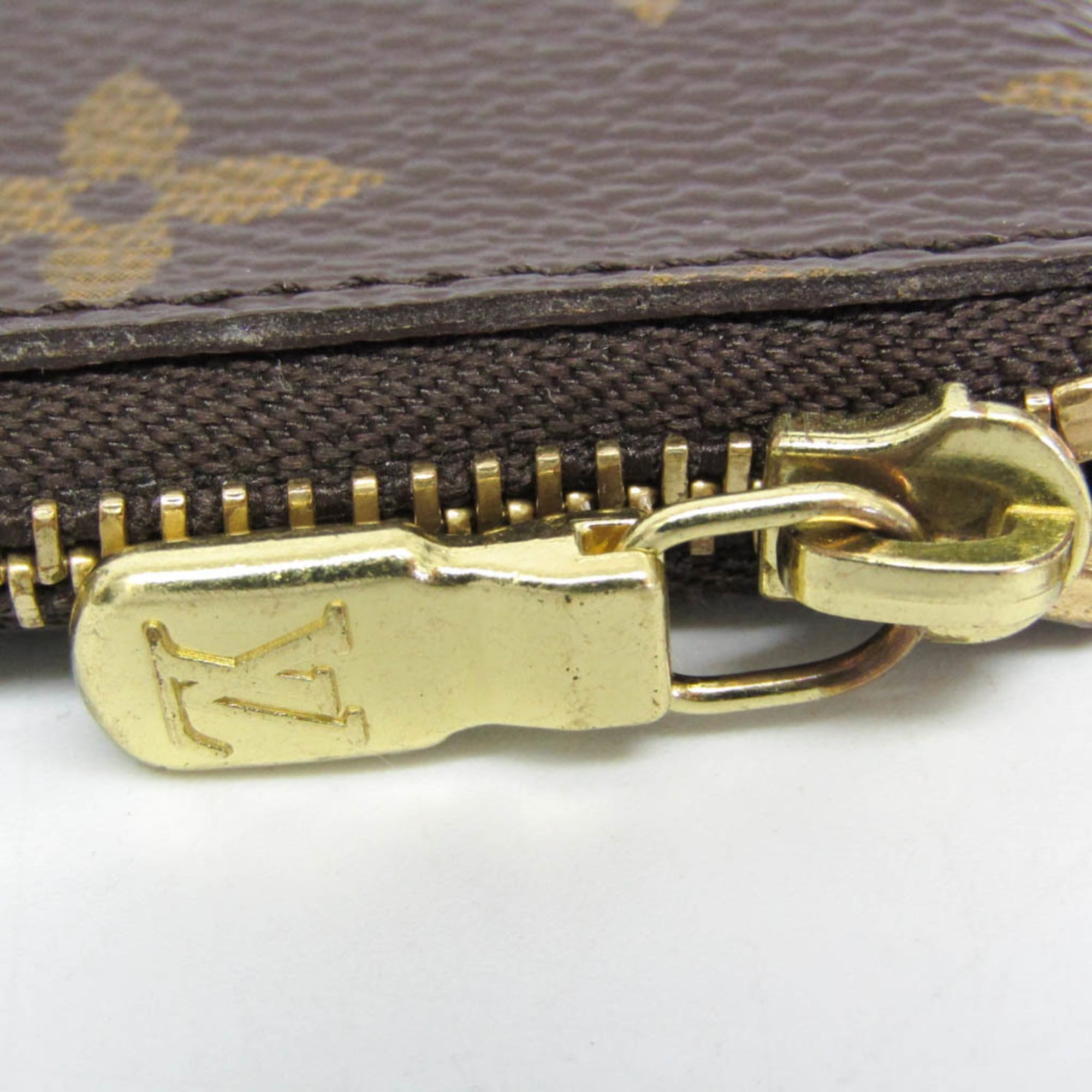 Louis Vuitton Monogram Key Case M62650 Men,Women Monogram Coin Purse/coin Case Brown