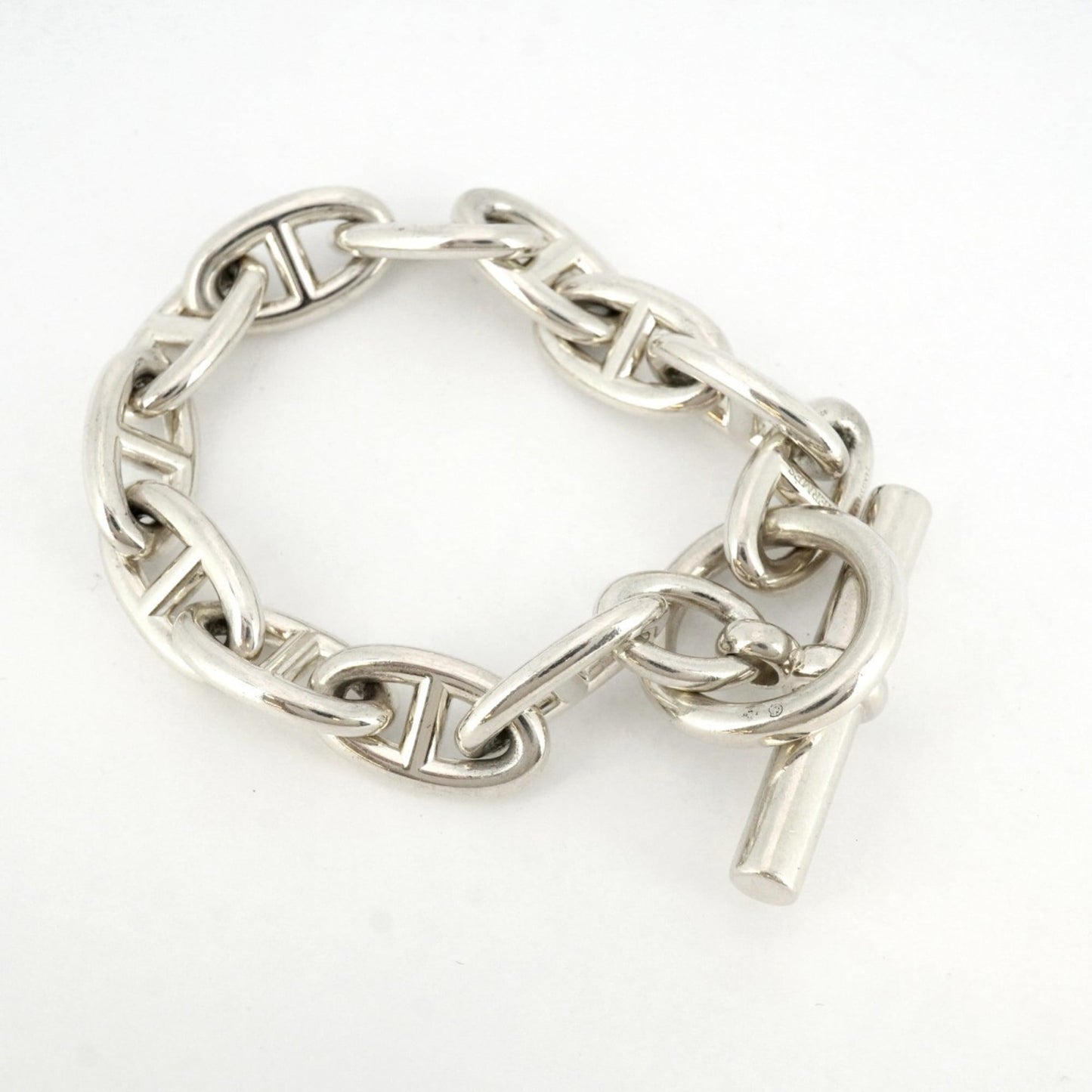 Hermes Chaine d'Ancre GM Bracelet, 12 links, 925 silver, for women