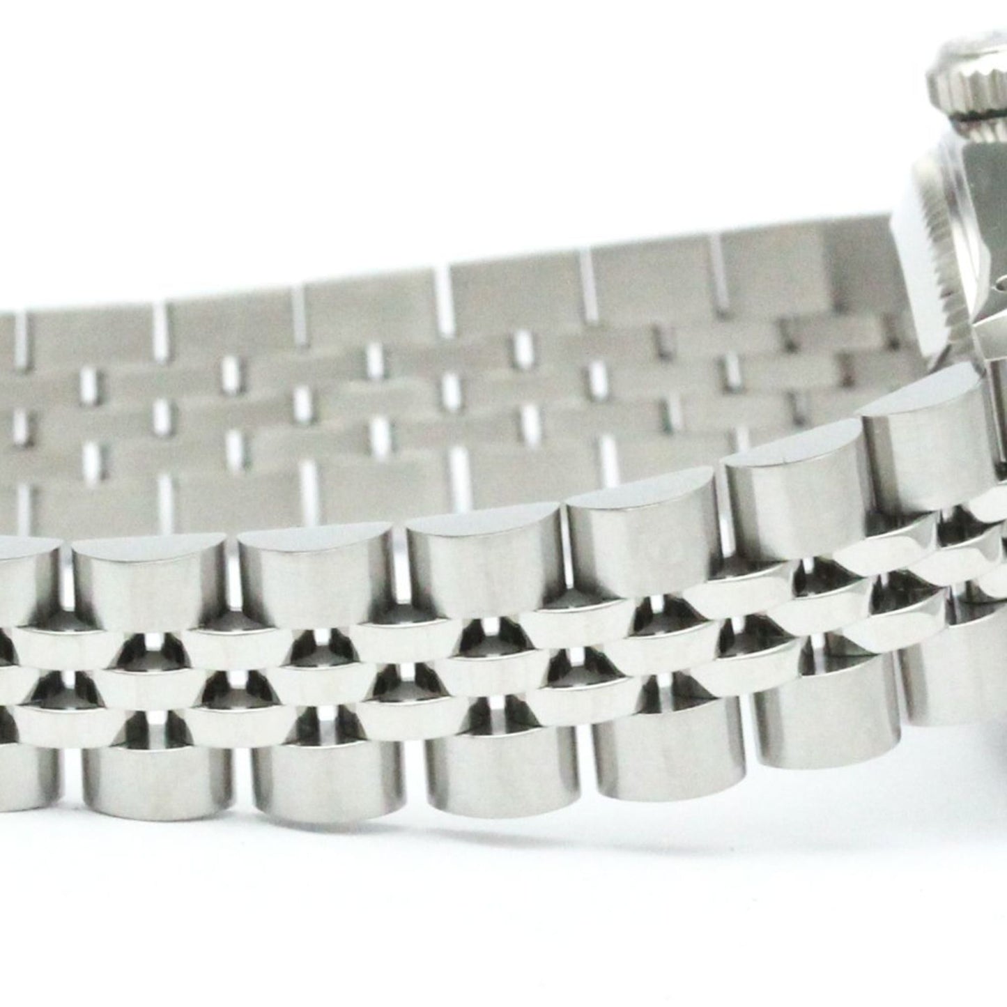 ROLEX Oyster Perpetual Date 69240 18K White Gold Steel Automatic Watch