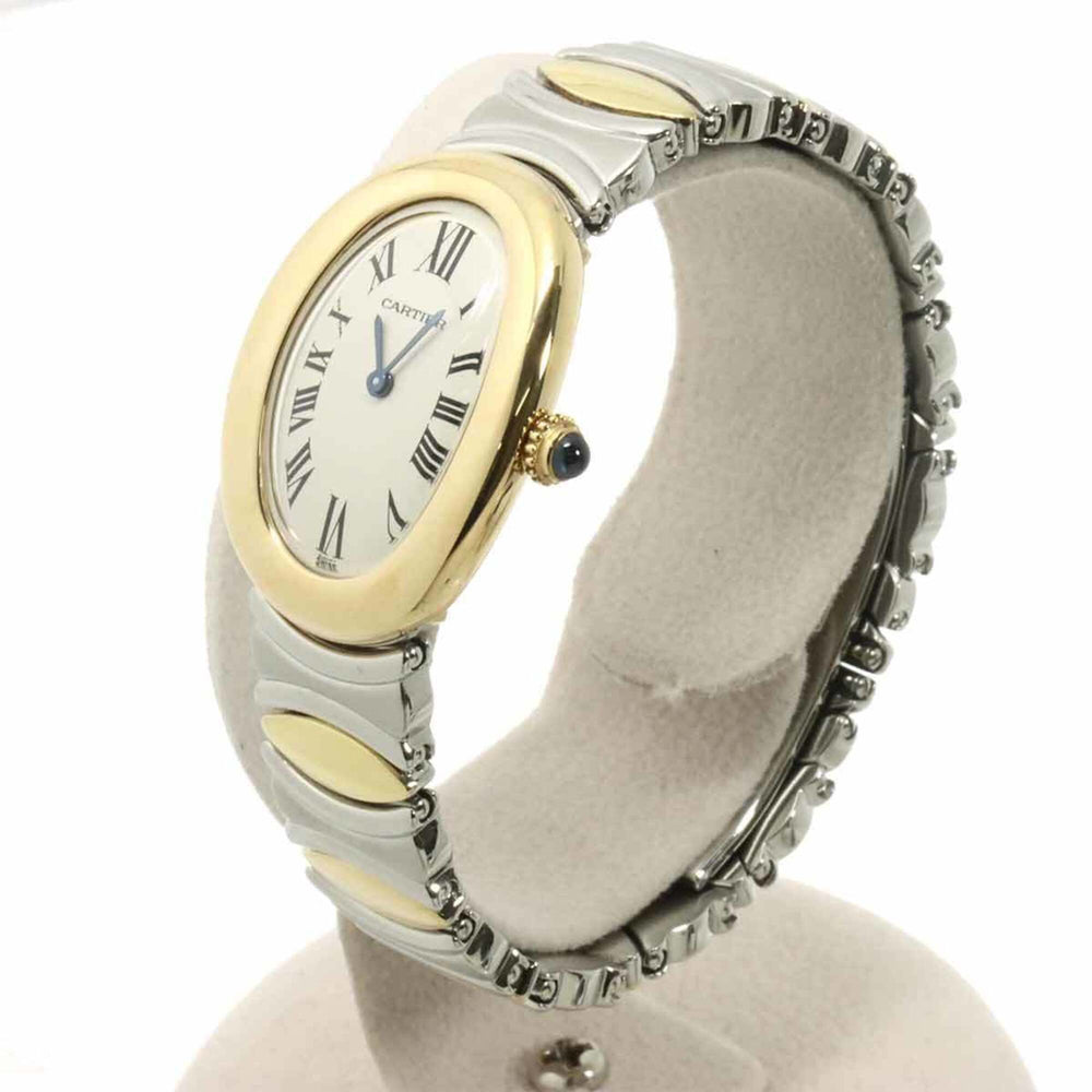 Cartier Baignoire Belle Epoque W40002F2 Ladies' Watch, Ivory, 18K Yellow Gold, Quartz Watch — Like New
