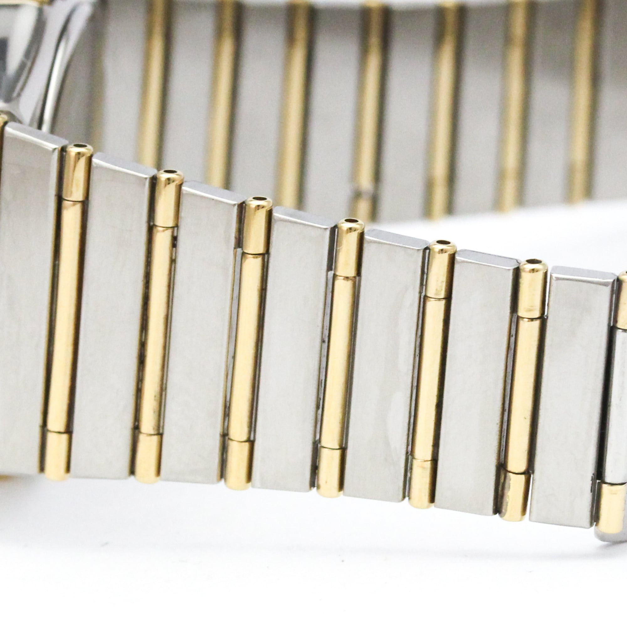 OMEGA Constellation GMT 18K Gold Steel Quartz Mens Watch 396.1060 Polished — Very Good