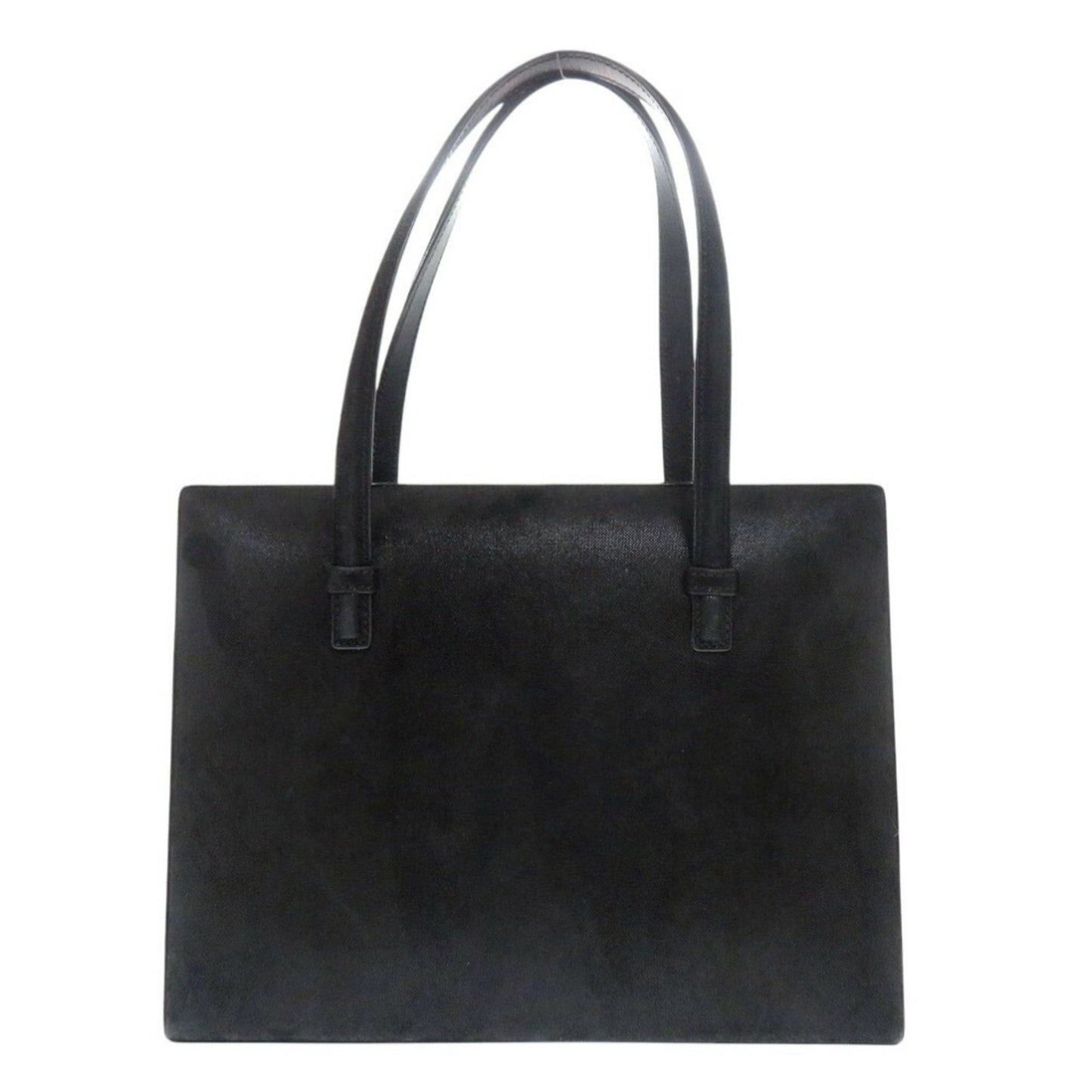 LOEWE Anagram Suede/Leather Black Handbag 1539LOEWE