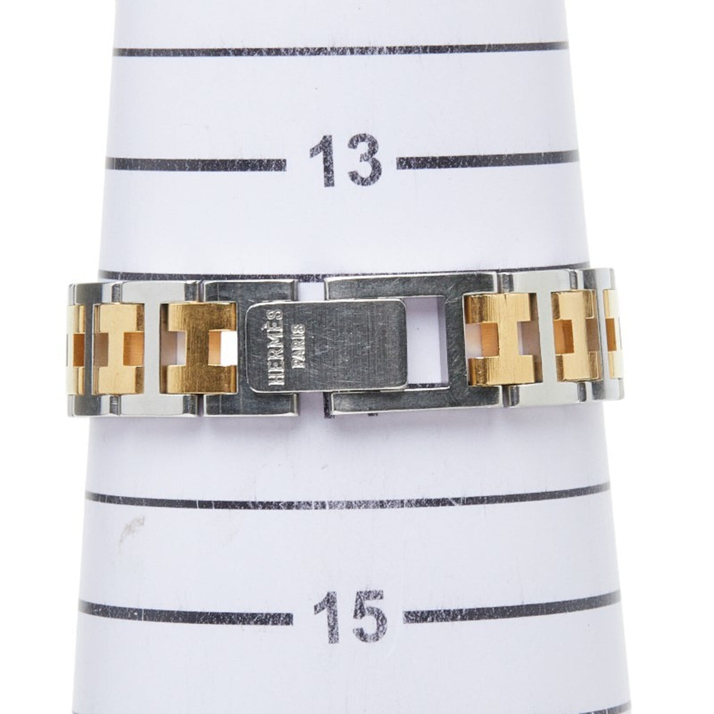 Hermes Clipper Watch CL4.220 Quartz White Dial Stainless Steel Women's HERMES — Good