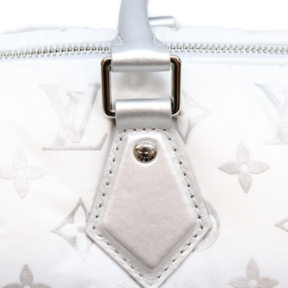 LOUIS VUITTON M11848 LVSKI LV Snow Speedy Bandoulière 25 Shoulder Bag, Silver, Silver Hardware, Men's — Like New