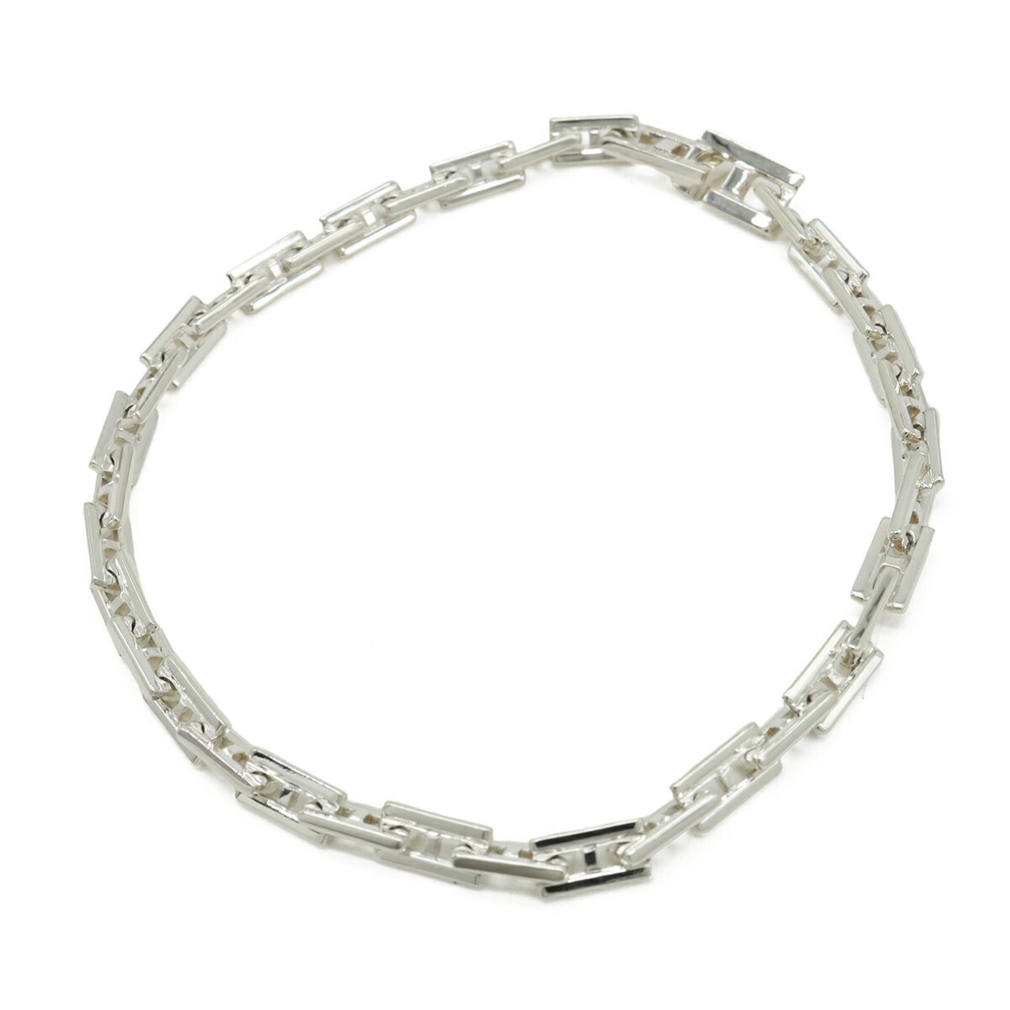 HERMES Hercules Bracelet Ag925 SV925 Silver — Like New