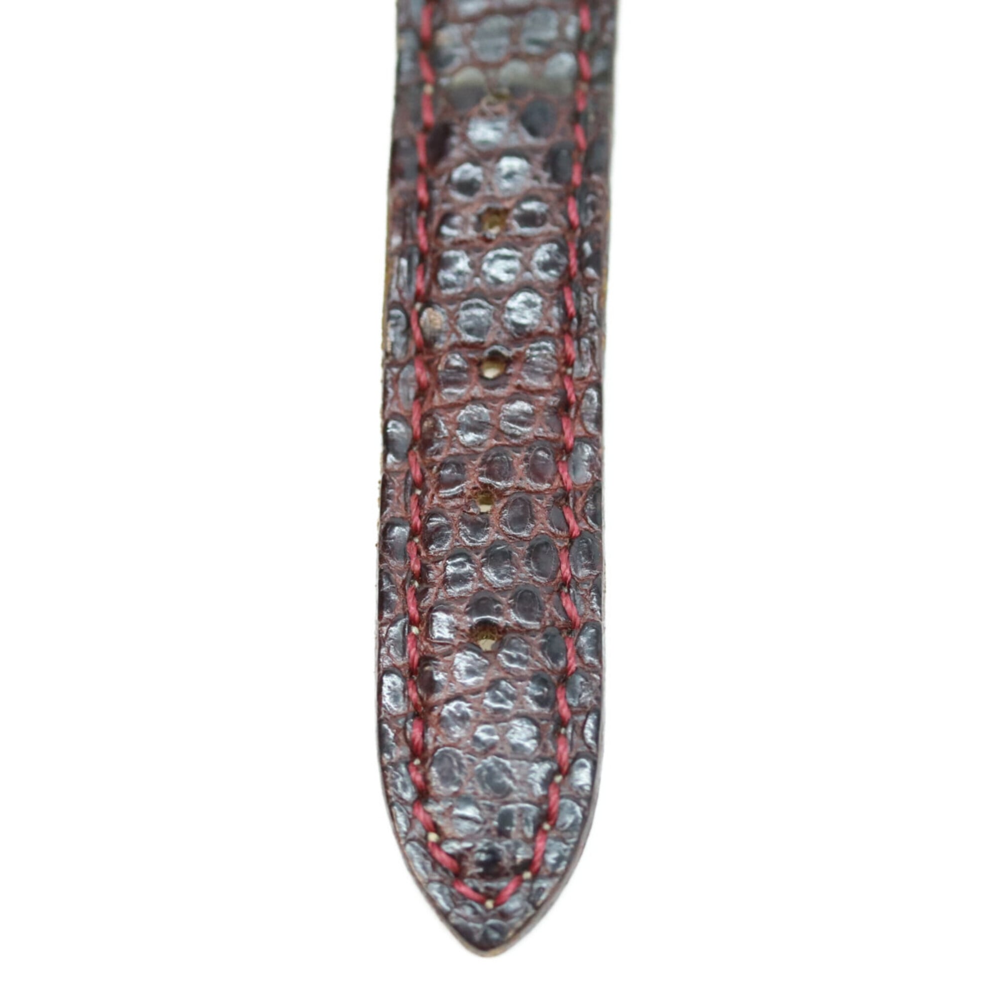 Cartier 925 Garnet Dial Bordeaux Must Vendome SM Vermeil Quartz Watch Gold Red Ladies — Good