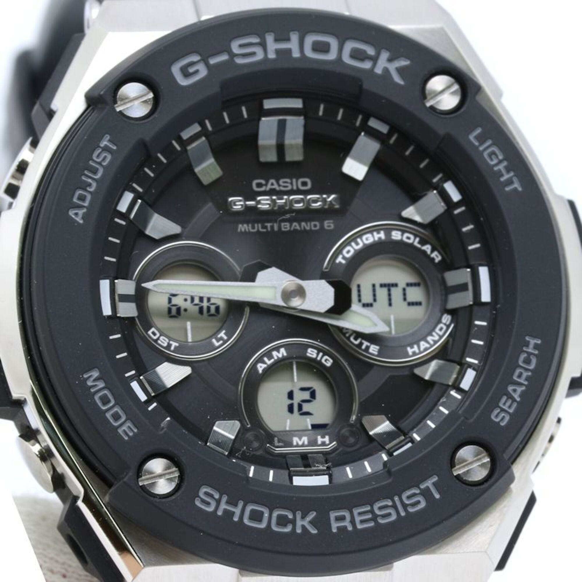 CASIO G-Shock G-STELL GST-W300-1AJF Men's Watch, Resin x Stainless Steel Rubber, 130553 — Like New