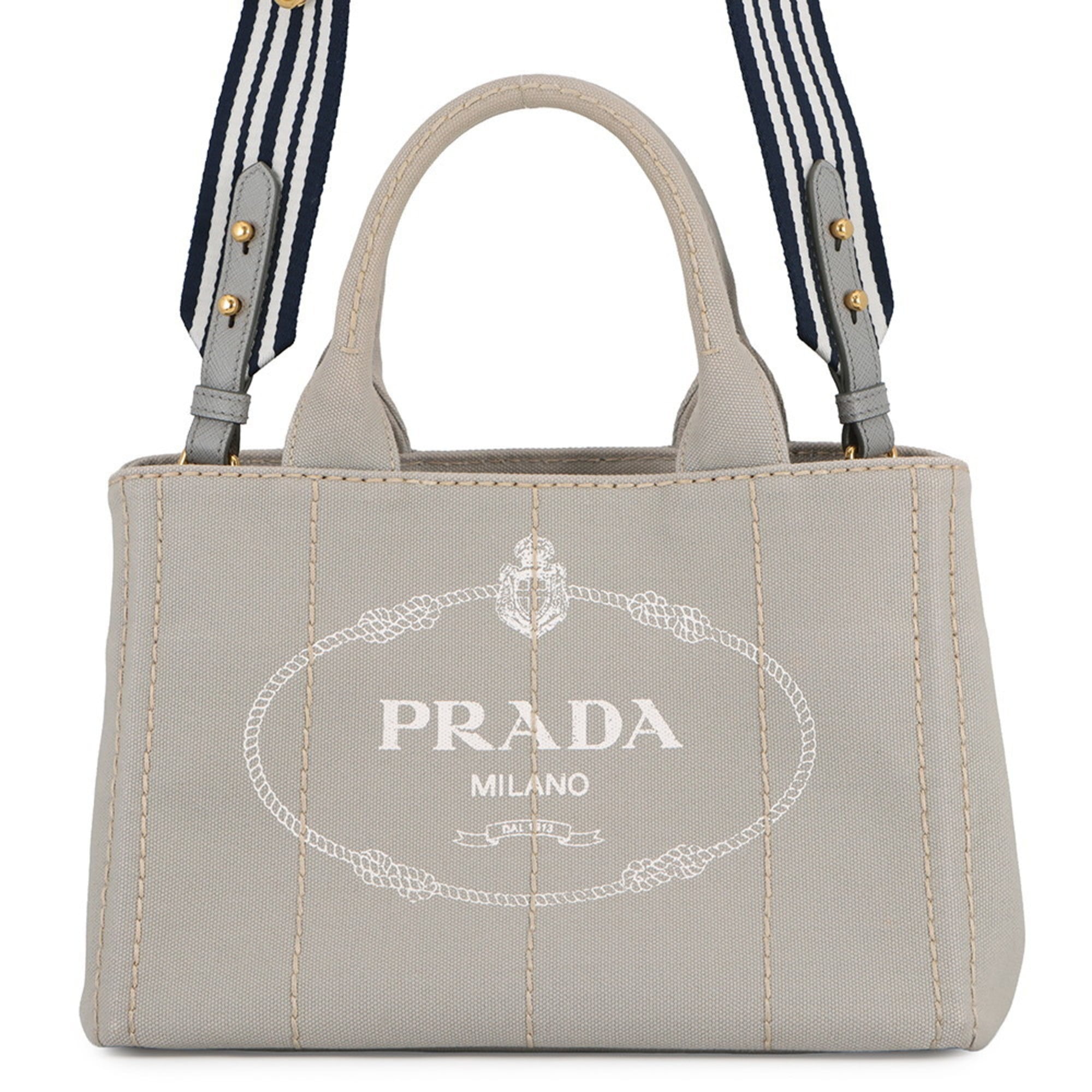 Prada Canapa Canvas Tote Bag 1BG439 PRADA 2-way
