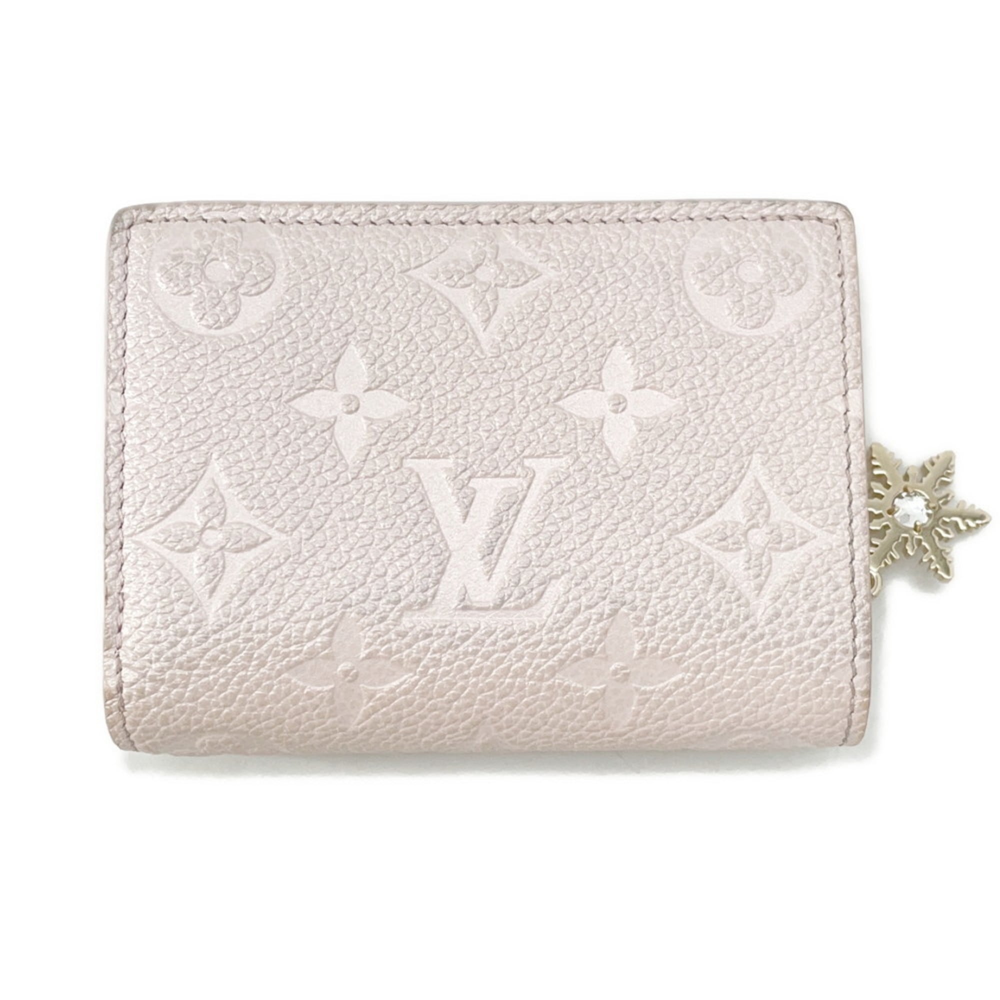 Louis Vuitton Monogram Empreinte Bi-fold Wallet, Portefeuille Q M82514, Japan Exclusive