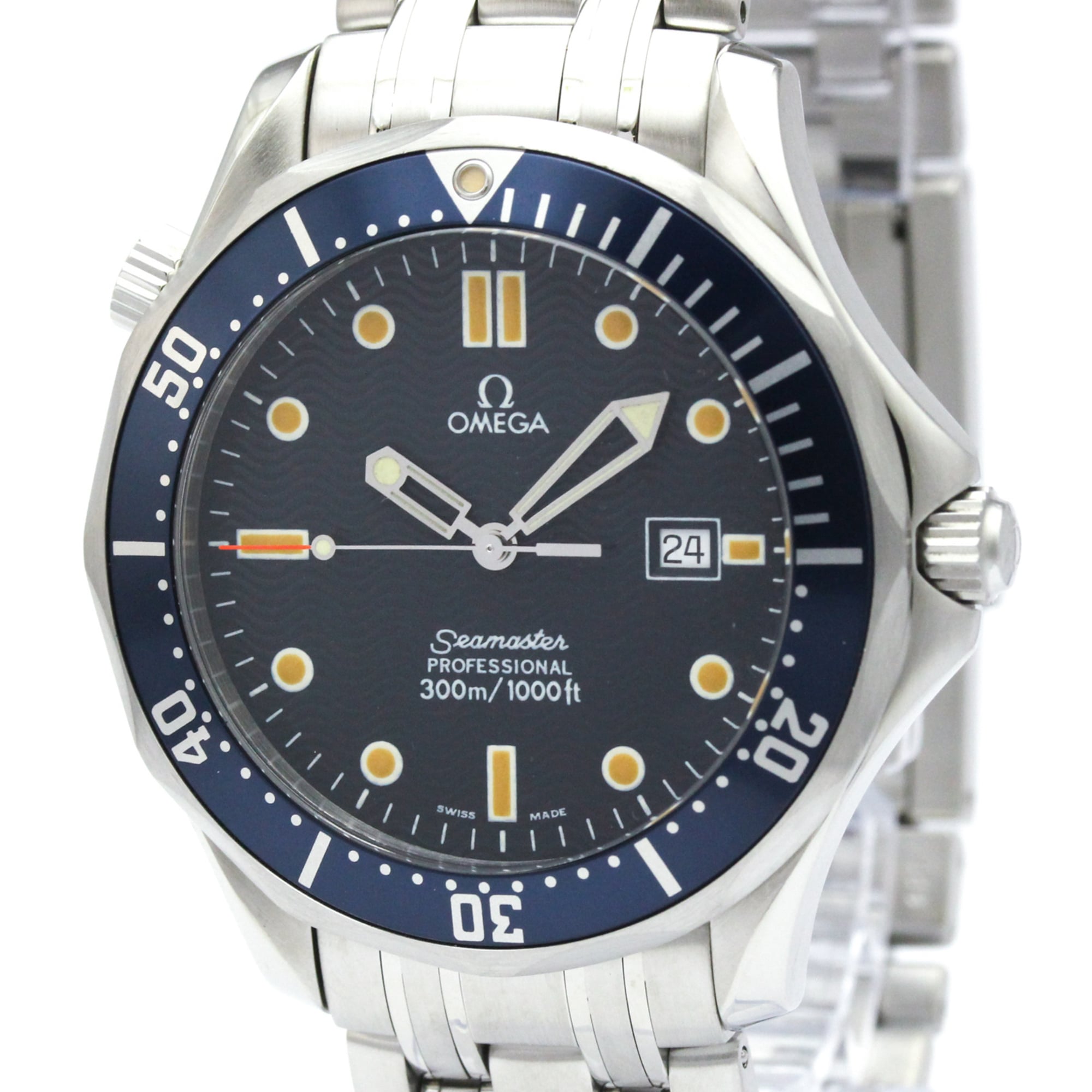 OMEGA Seamaster Professional 300M Quartz Mens Watch 2541.80 Polished — Very Good