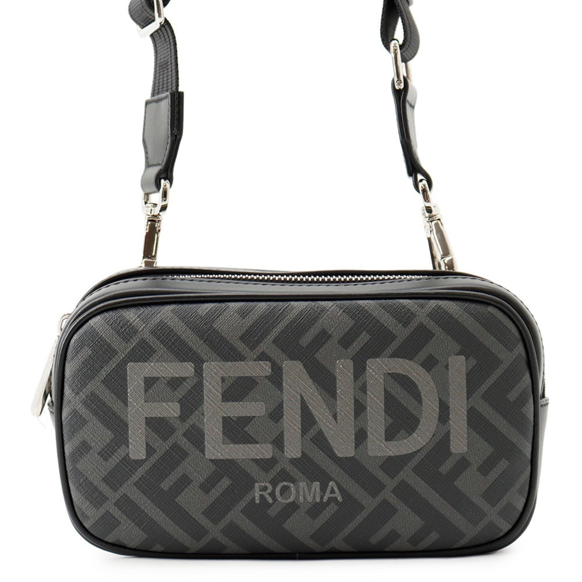 Fendi Shoulder Bag Zucca Pattern 7M0285 FENDI Camera Handbag — Like New