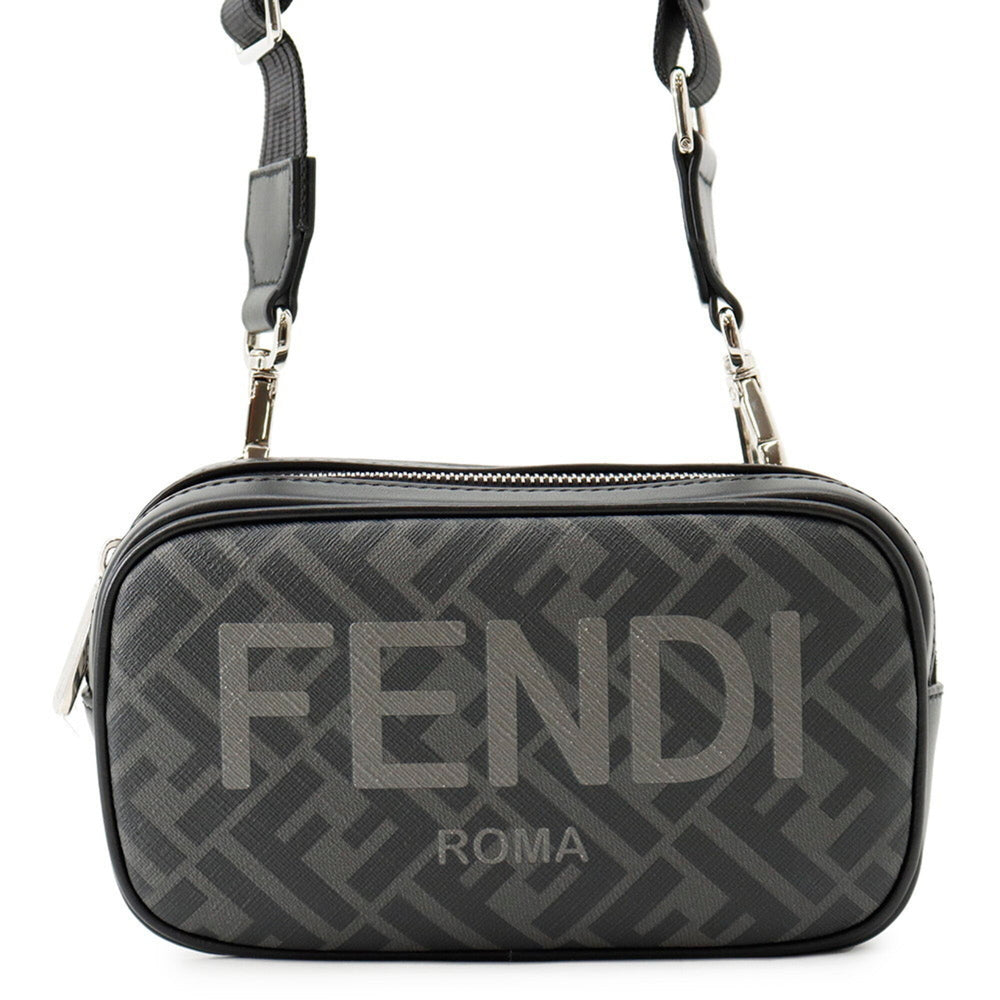 Fendi Shoulder Bag Zucca Pattern 7M0285 FENDI Camera Handbag — Like New