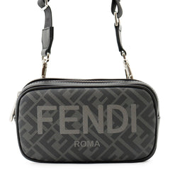 Fendi Shoulder Bag Zucca Pattern 7M0285 FENDI Camera Handbag — Like New