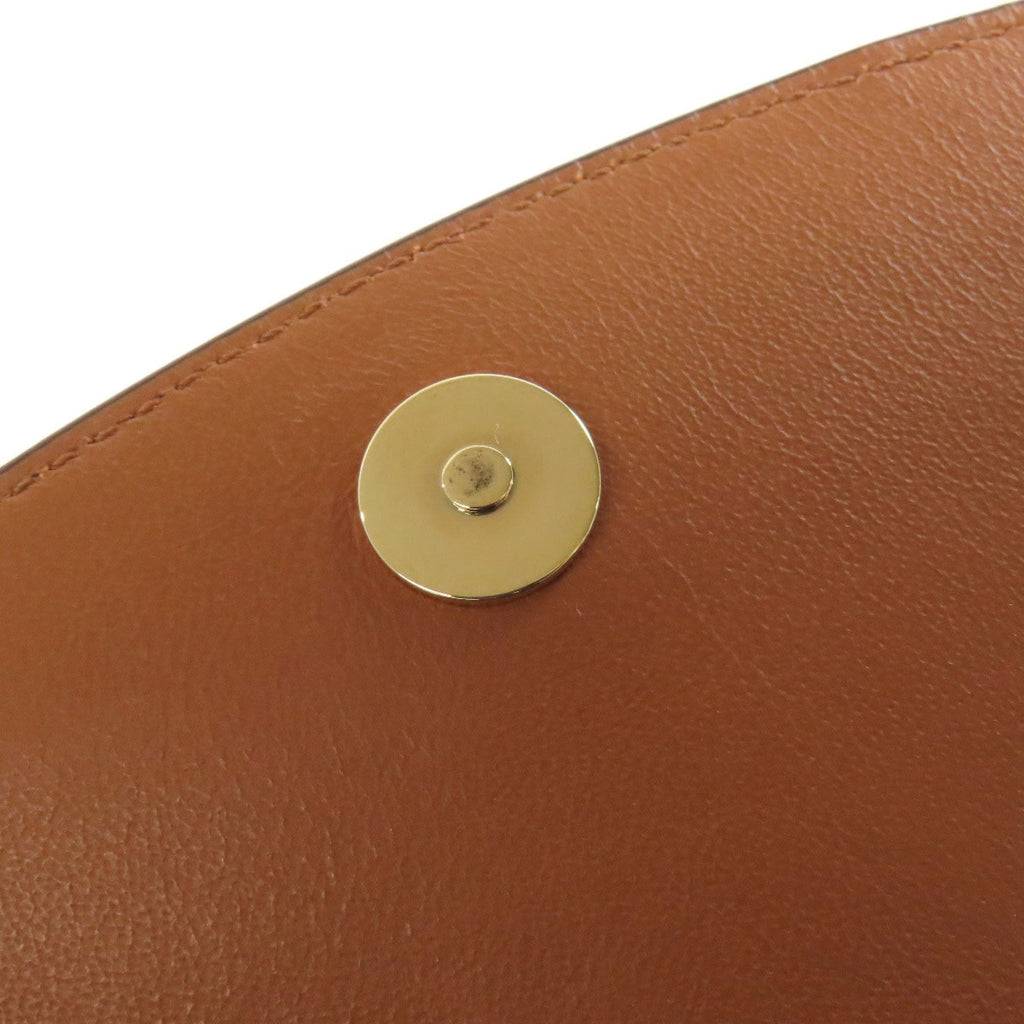 Salvatore Ferragamo Gancini hardware engraved leather shoulder bag for women