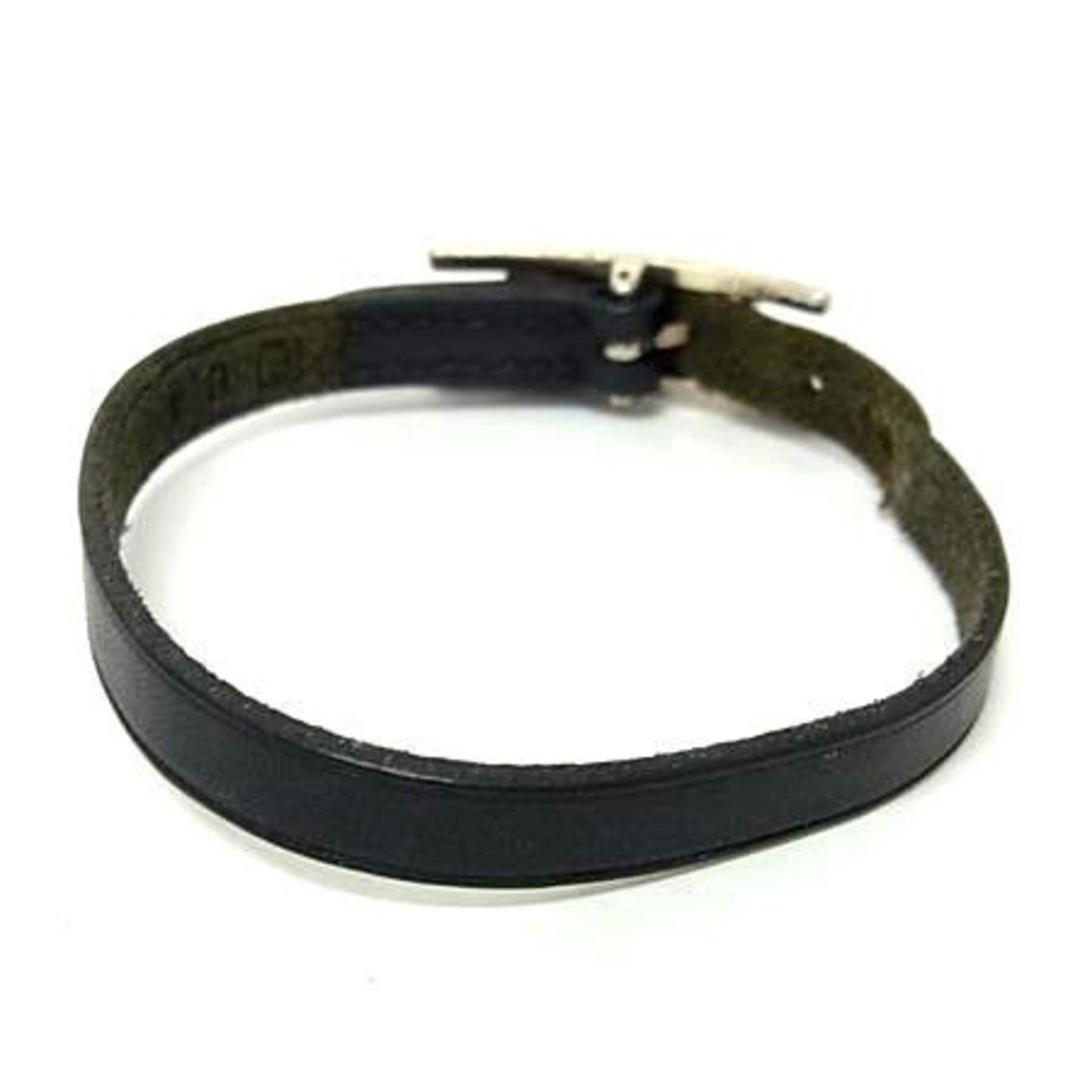 HERMES Api 3 Bracelet - Black Leather for Men and Women