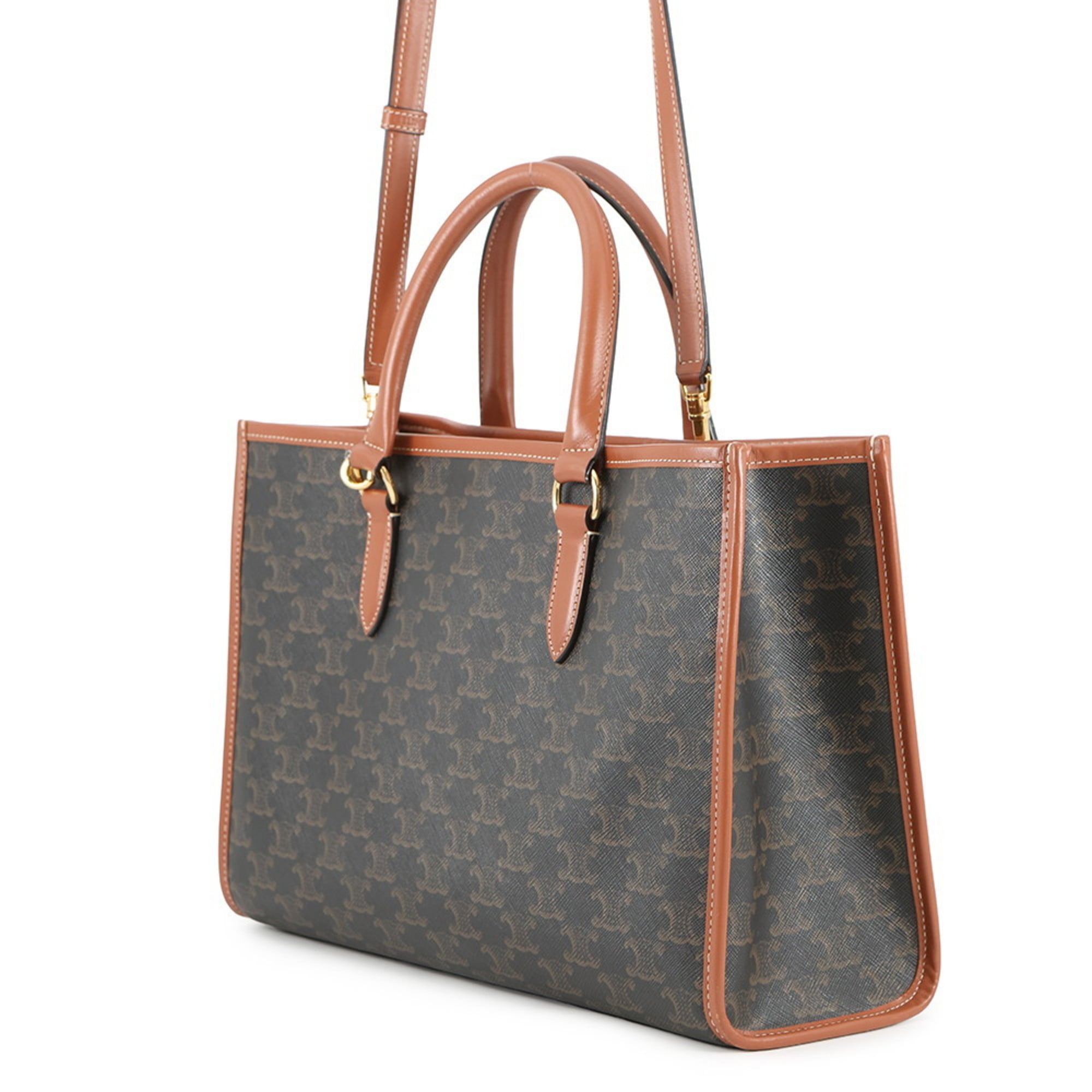 Celine Triomphe Mini Horizontal Cabas Tote Bag 199742 CELINE 2-way