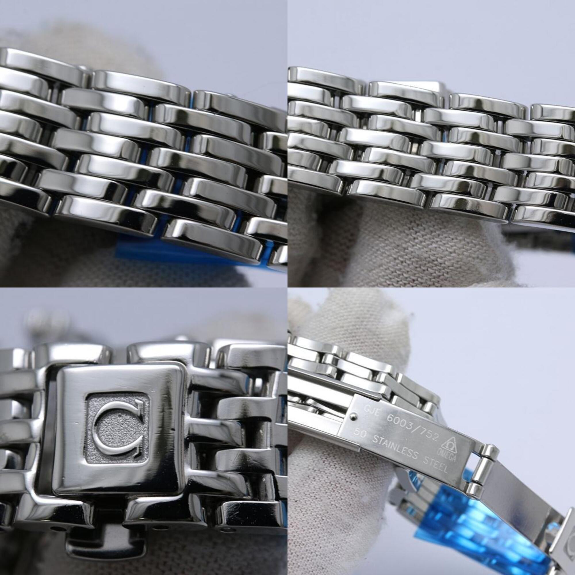 OMEGA De Ville Prestige 8-Diamond Watch 424.10.24.60.55.001 Women's Stainless Steel 40455 — Good