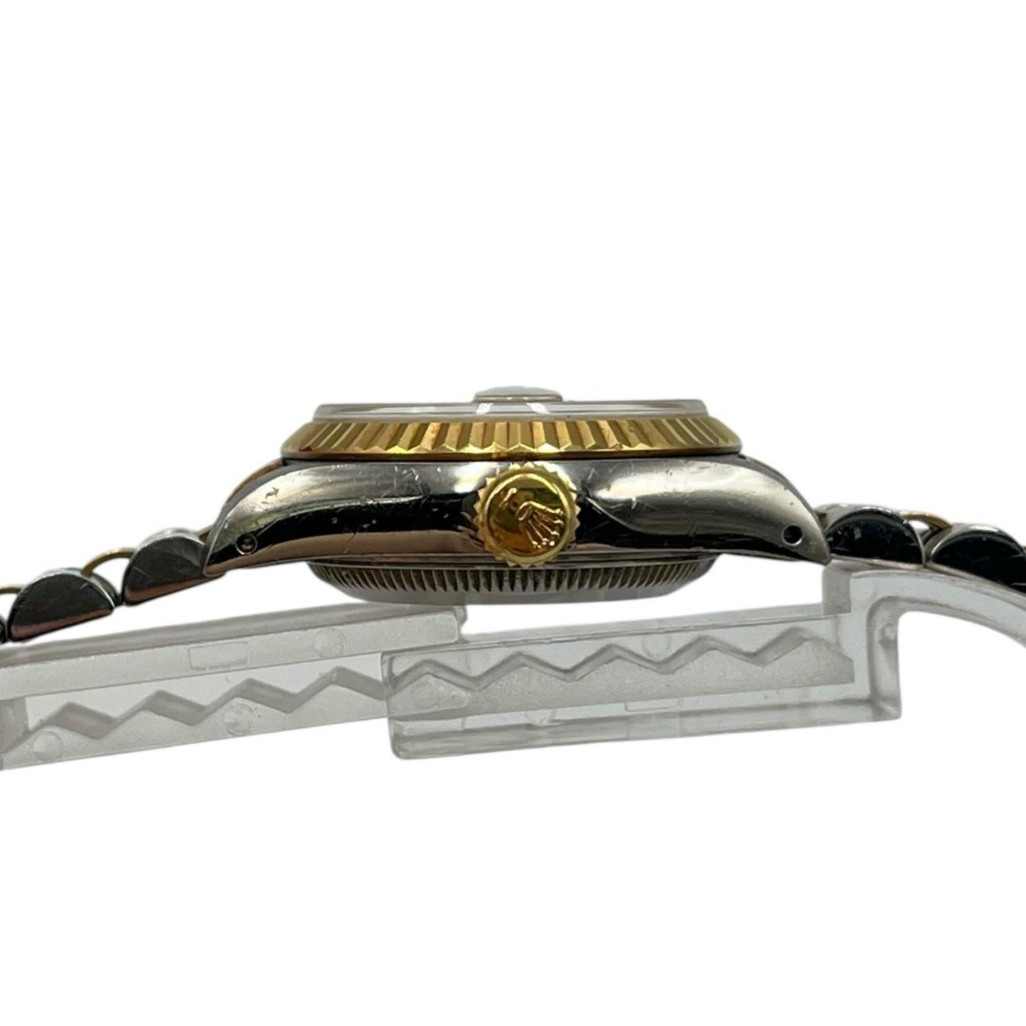 Rolex Datejust Watch 69173G with 10 Diamonds, Stainless Steel and Yellow Gold, Women's