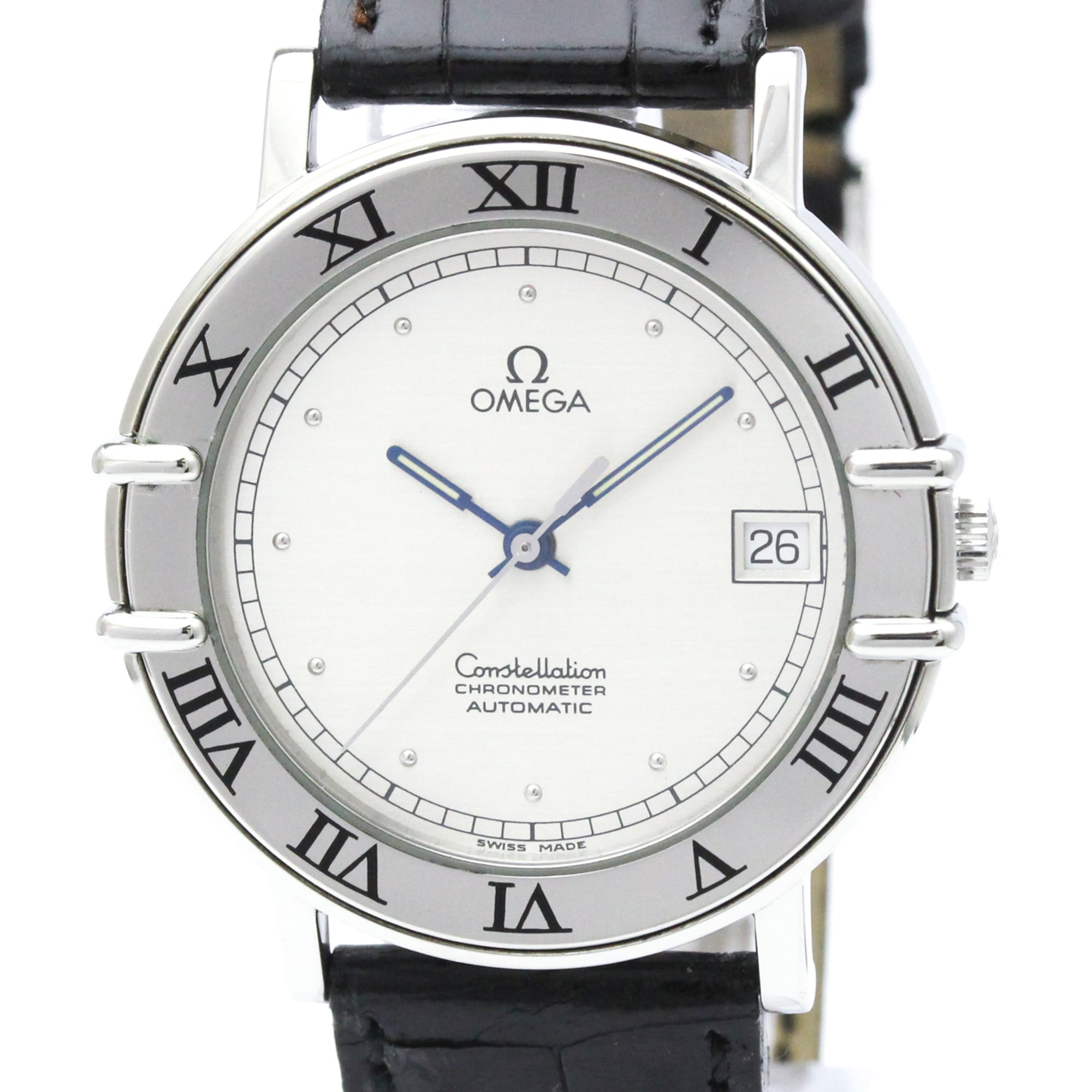 OMEGA Constellation Automatic Sapphire Back Watch 368.1075 Polished — Very Good