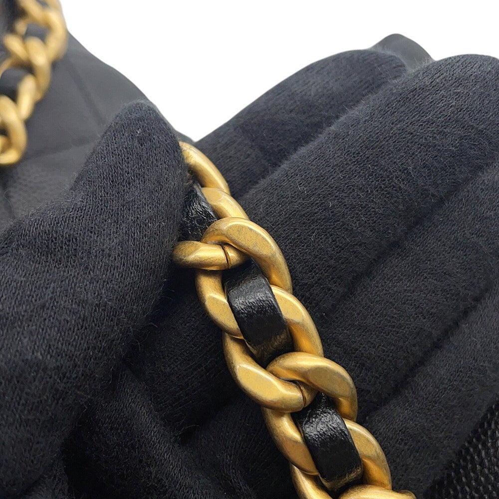 Chanel Chain Shoulder Bag CHANEL25 Large Coco Mark Matelassé Caviar Skin AS5553 CHANEL Black Handbag Women's — Like New