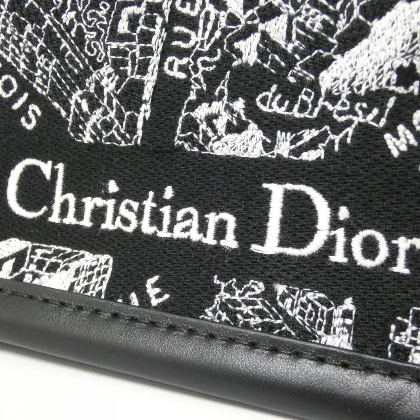 Christian Dior PLAN DE PARIS Book Tote Small M1325CETJ Handbag